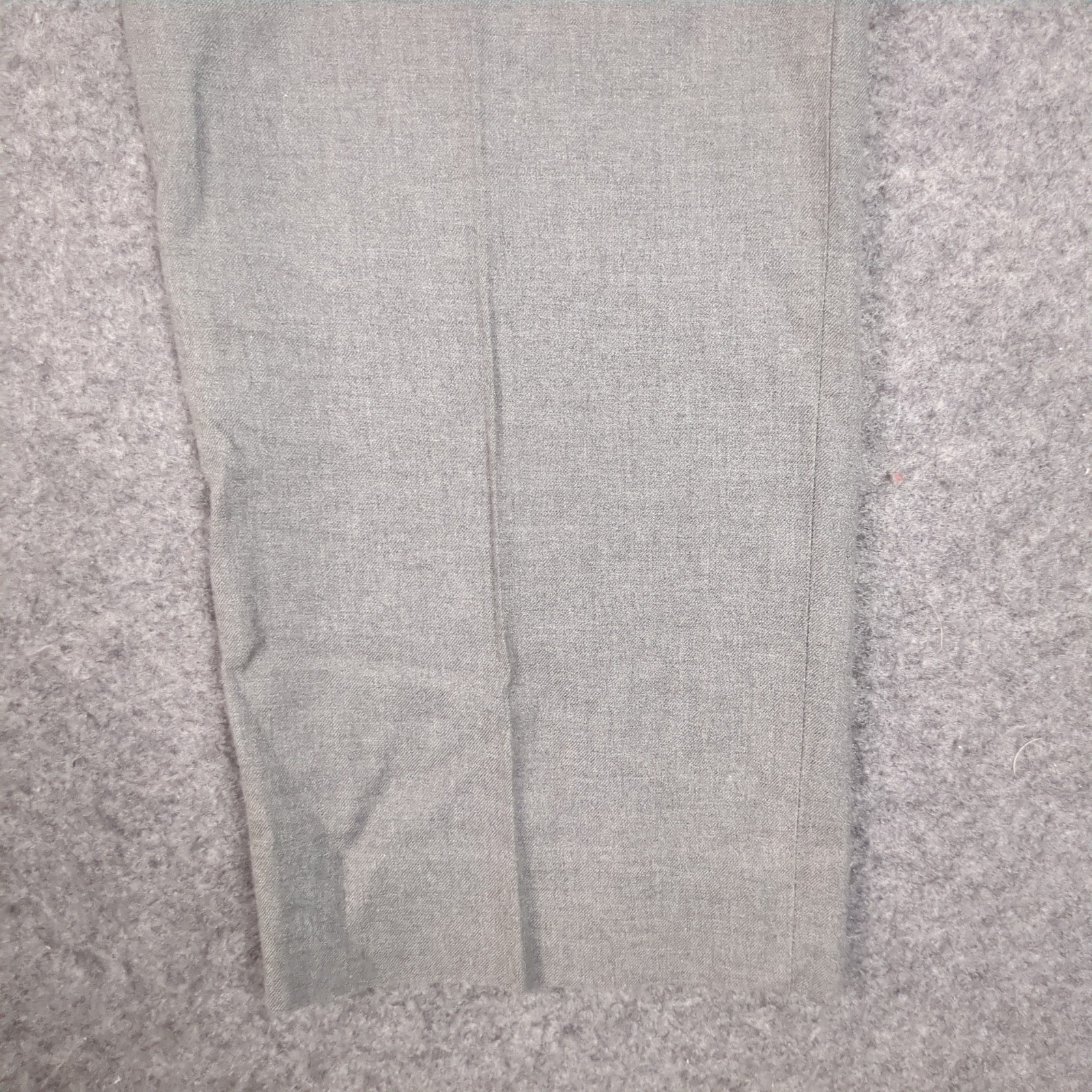 J.Crew Bowery Classic Mens Gray Wool Blend Dress Pants W31 L30 Flat Front