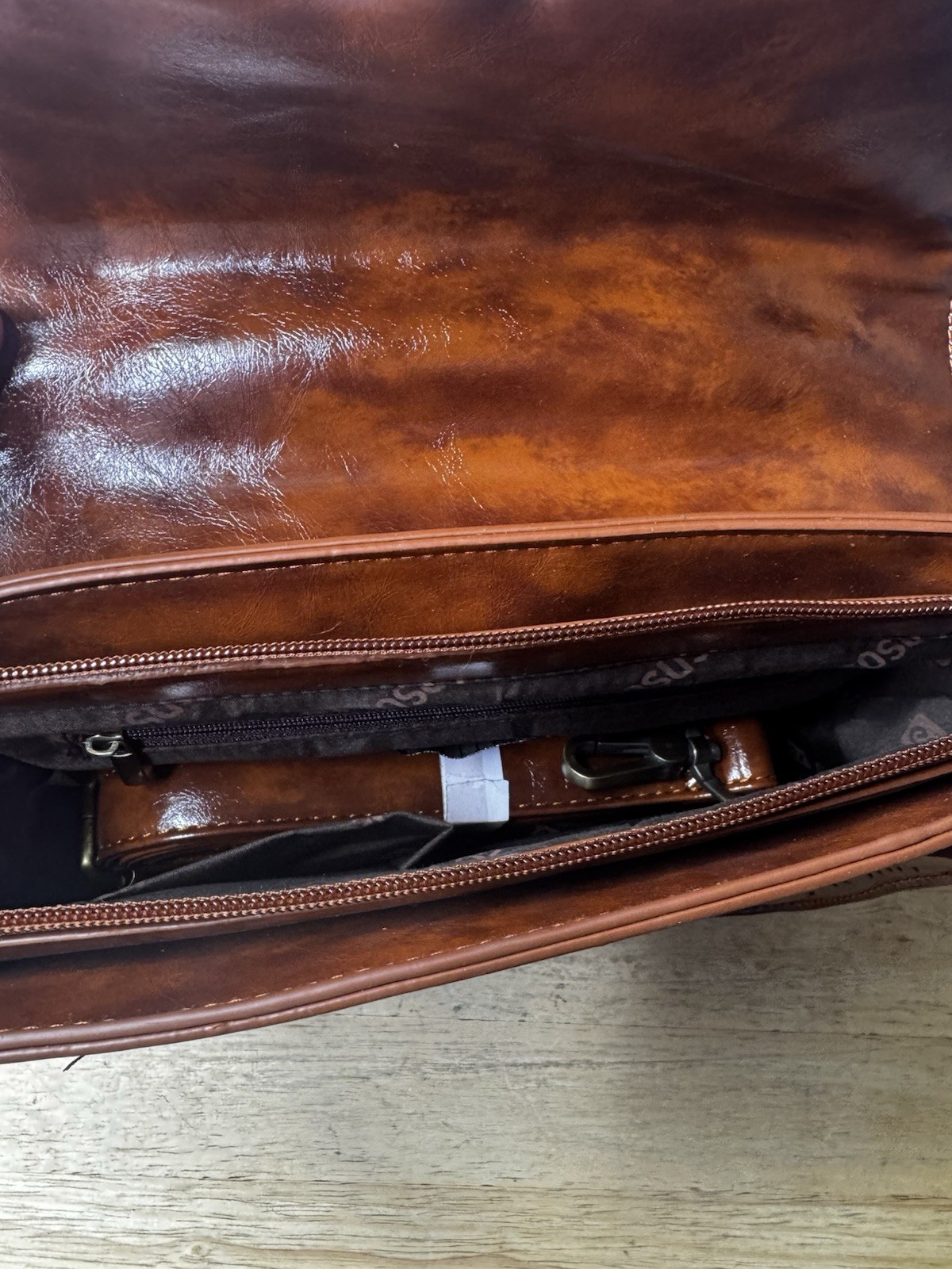 ecosusi Purse Brown New With Tags