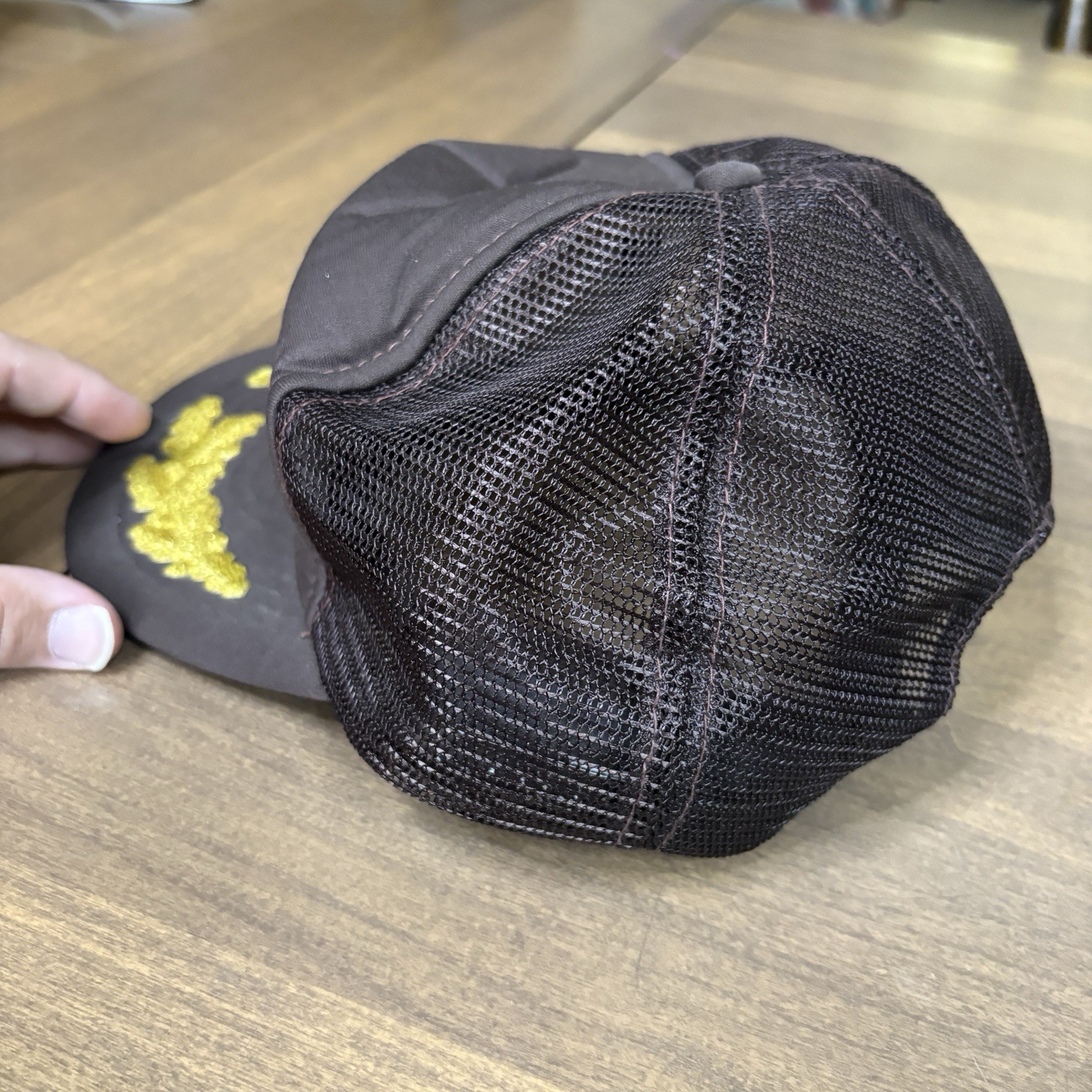 Miller Special Reserve Trucker Hat Snapback Vintage 80s Beer Brown SEE PICS