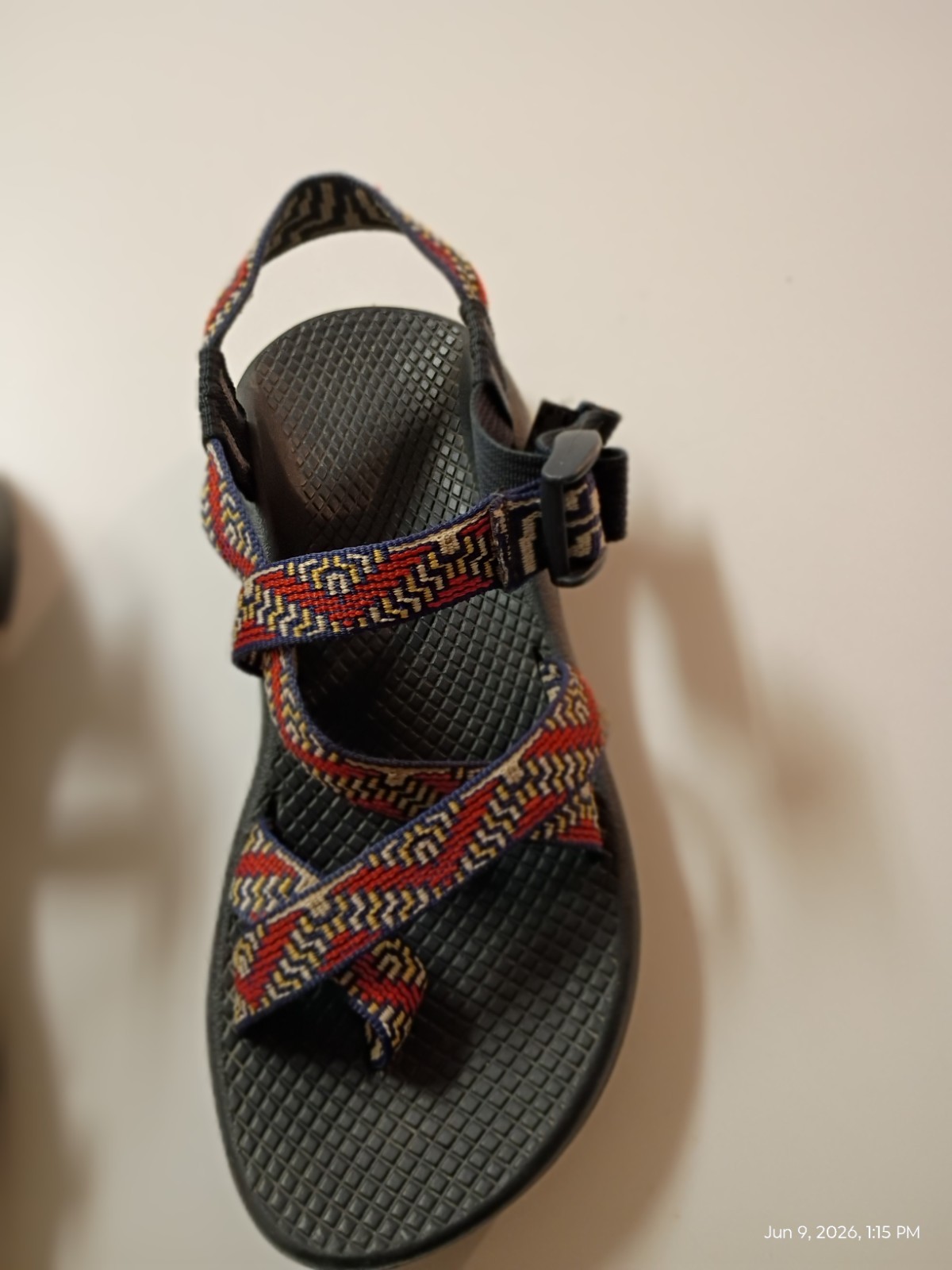 Classic Chaco ZX/2 Women’s Size 6 Blue Red Yellow Outdoor Hiking Sandals