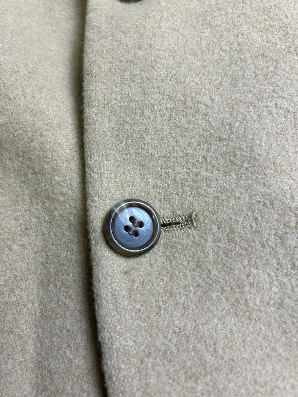 BROOKS Brothers 100% Camel Hair Jacket Blazer Sport Coat Beige 42R 42