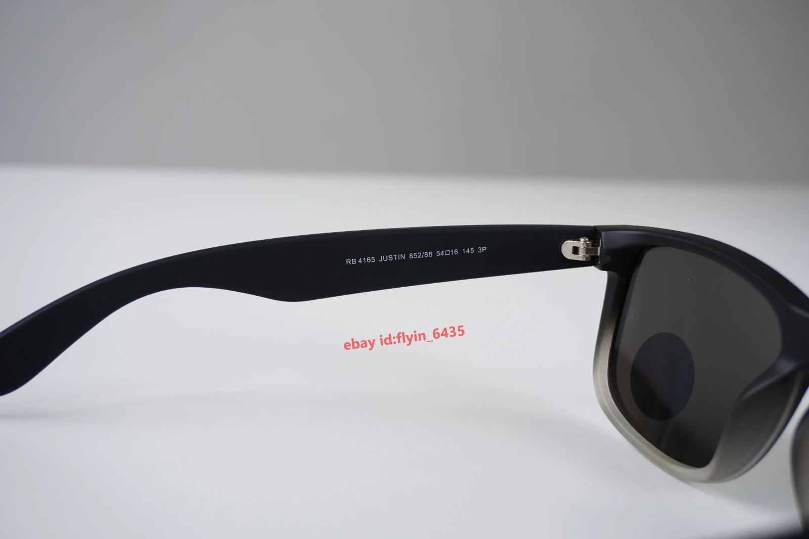 Ray-Ban RB4165 Justin Polarized Sunglasses Mirror Gradient Lens 54mm