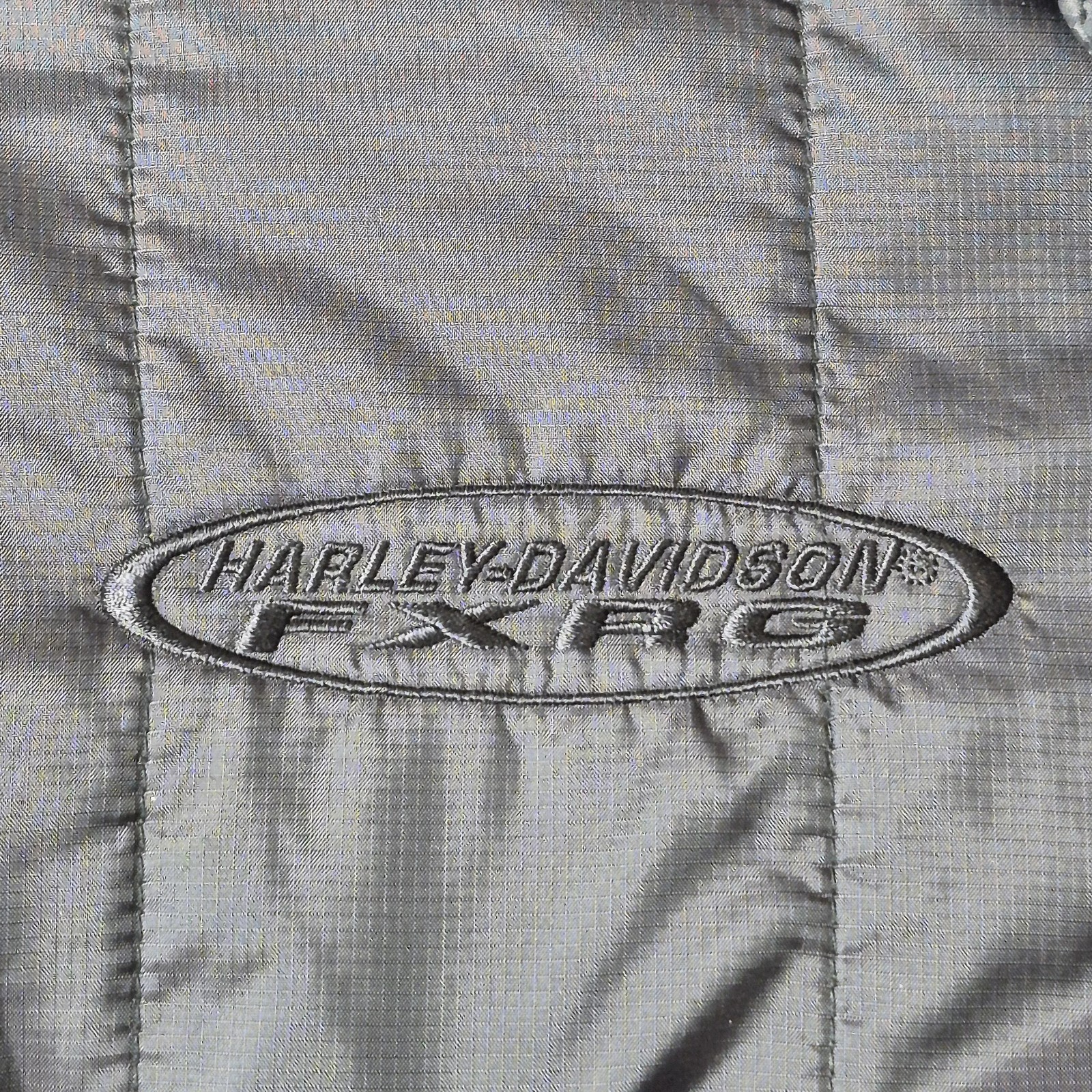 Harley-Davidson Men’s 2XL Tall FXRG Black Quilted Liner Jacket Zip Front