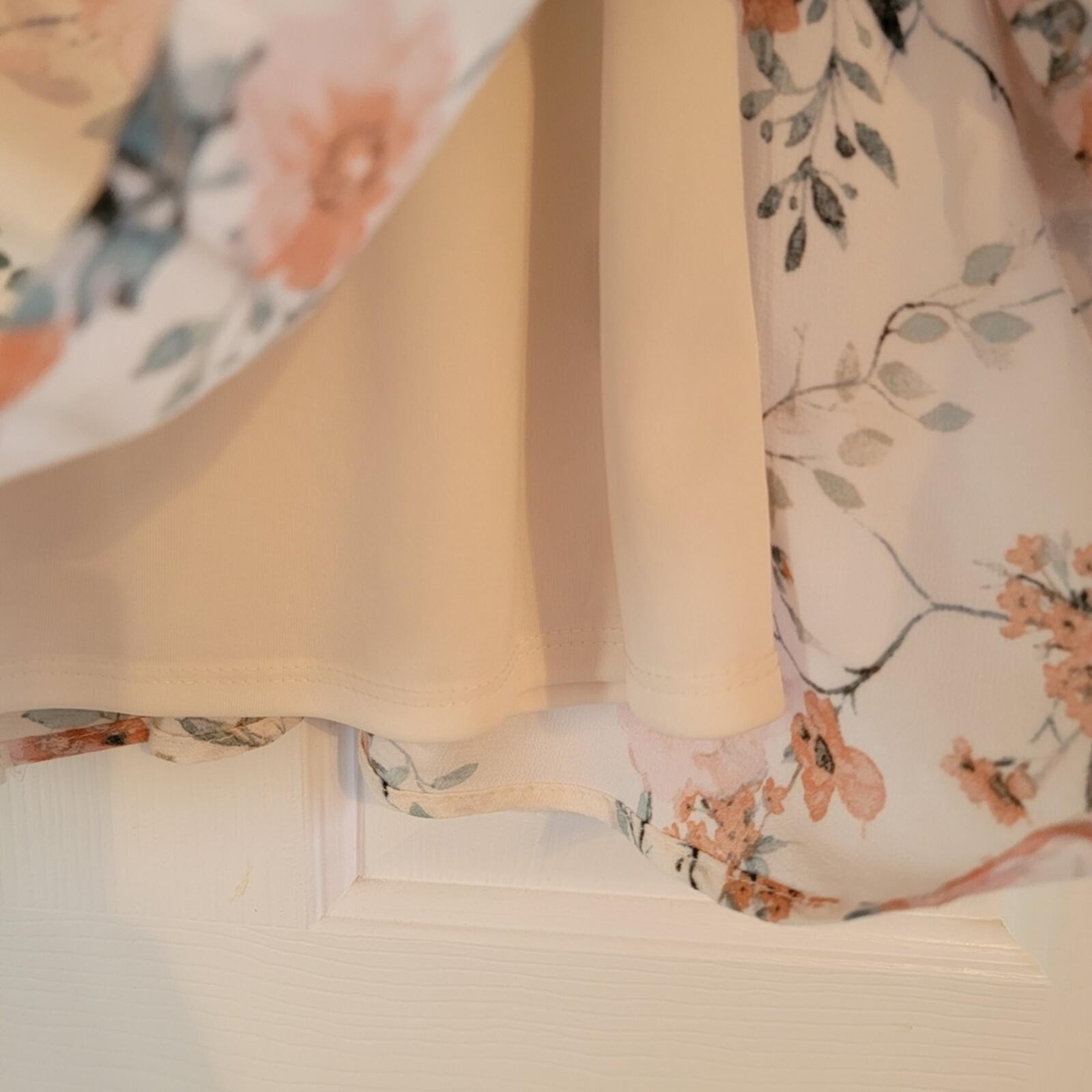 Boho Floral V-Neck Dress