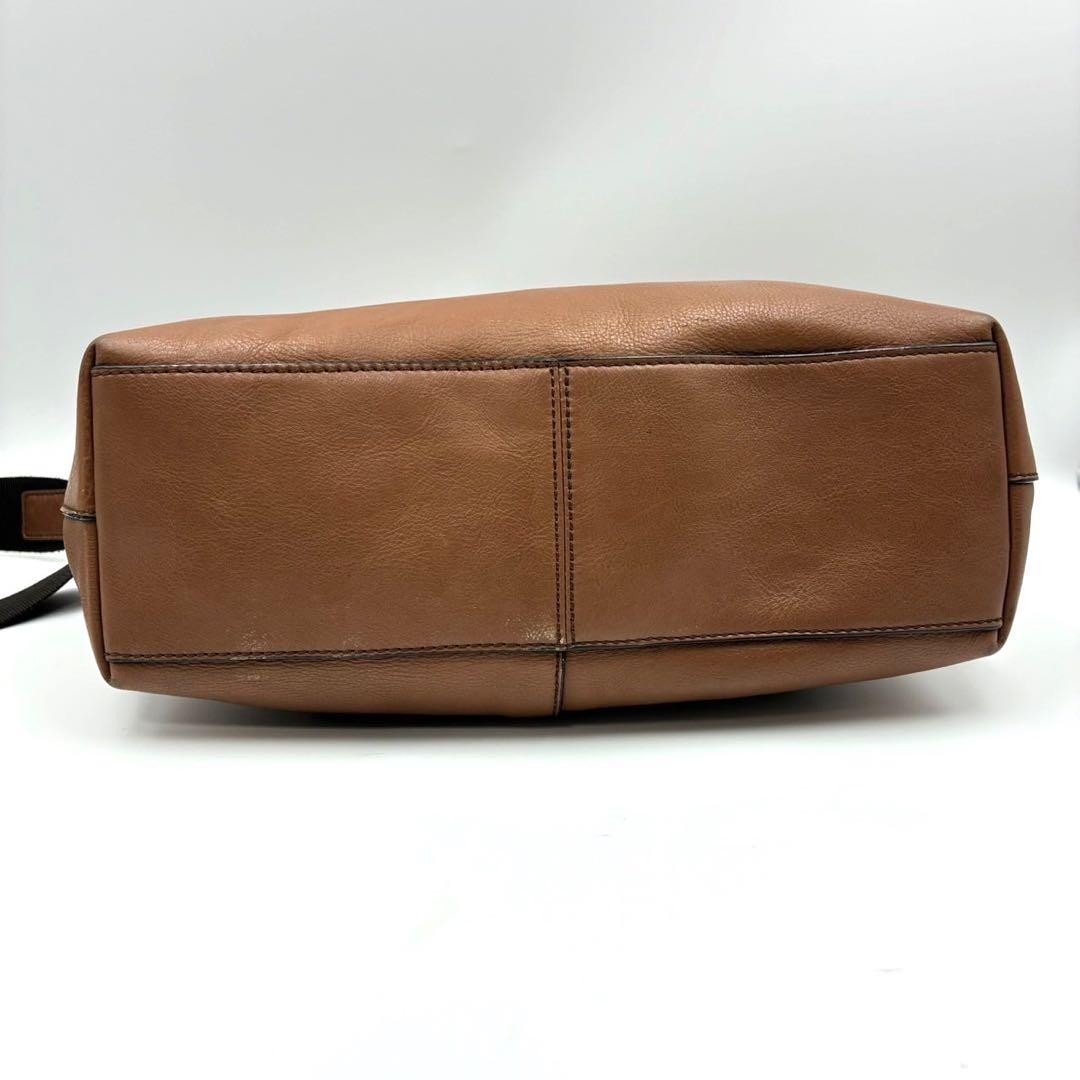 Coach Camden Transit Shoulder Bag Crossbody Dark Brown Used