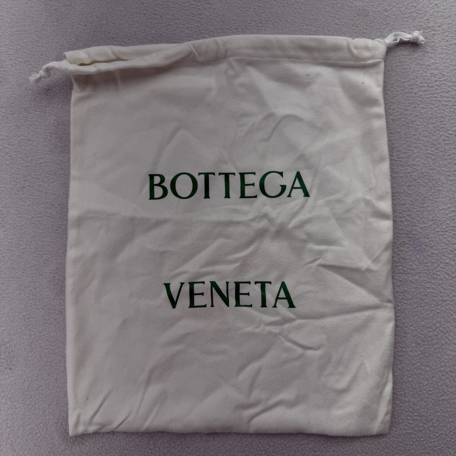BOTTEGA VENETA small/med soft DustBag 13.5in x 16in Drawstring Style Authentic