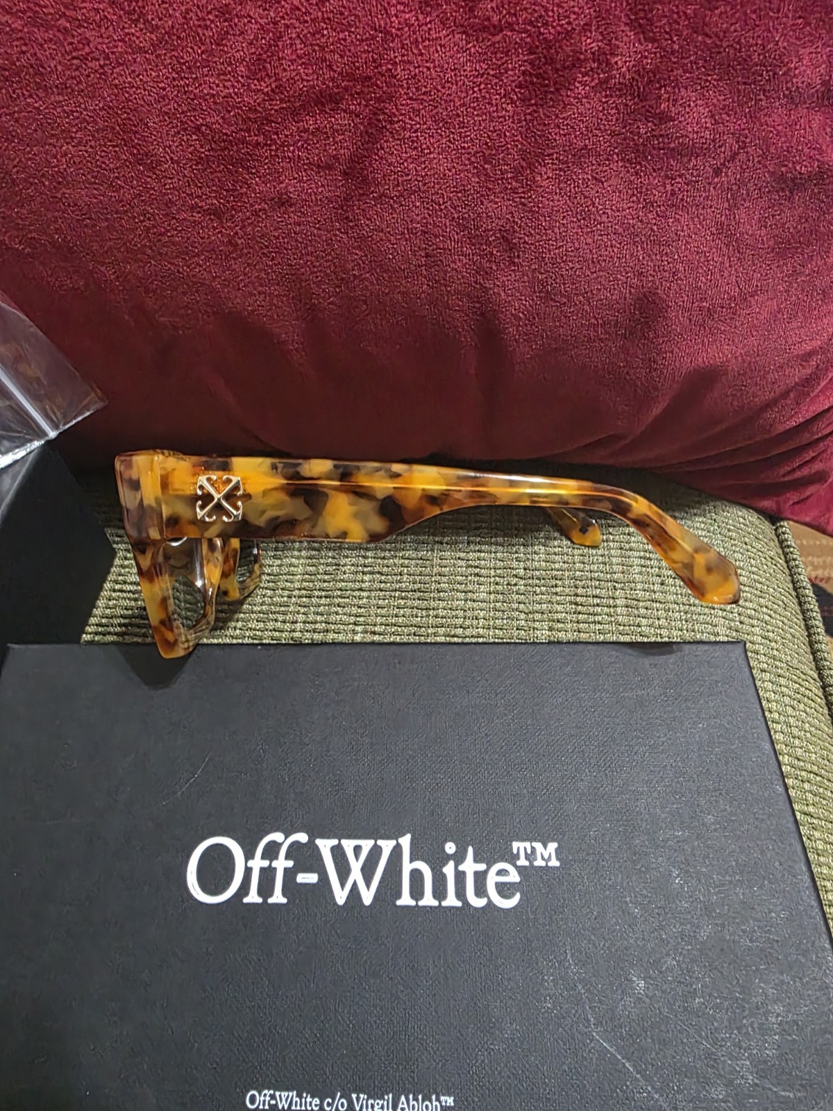 New Off-White Jackson Sunglasses 50 22 140 Light Havana Brown OERI131 6D64