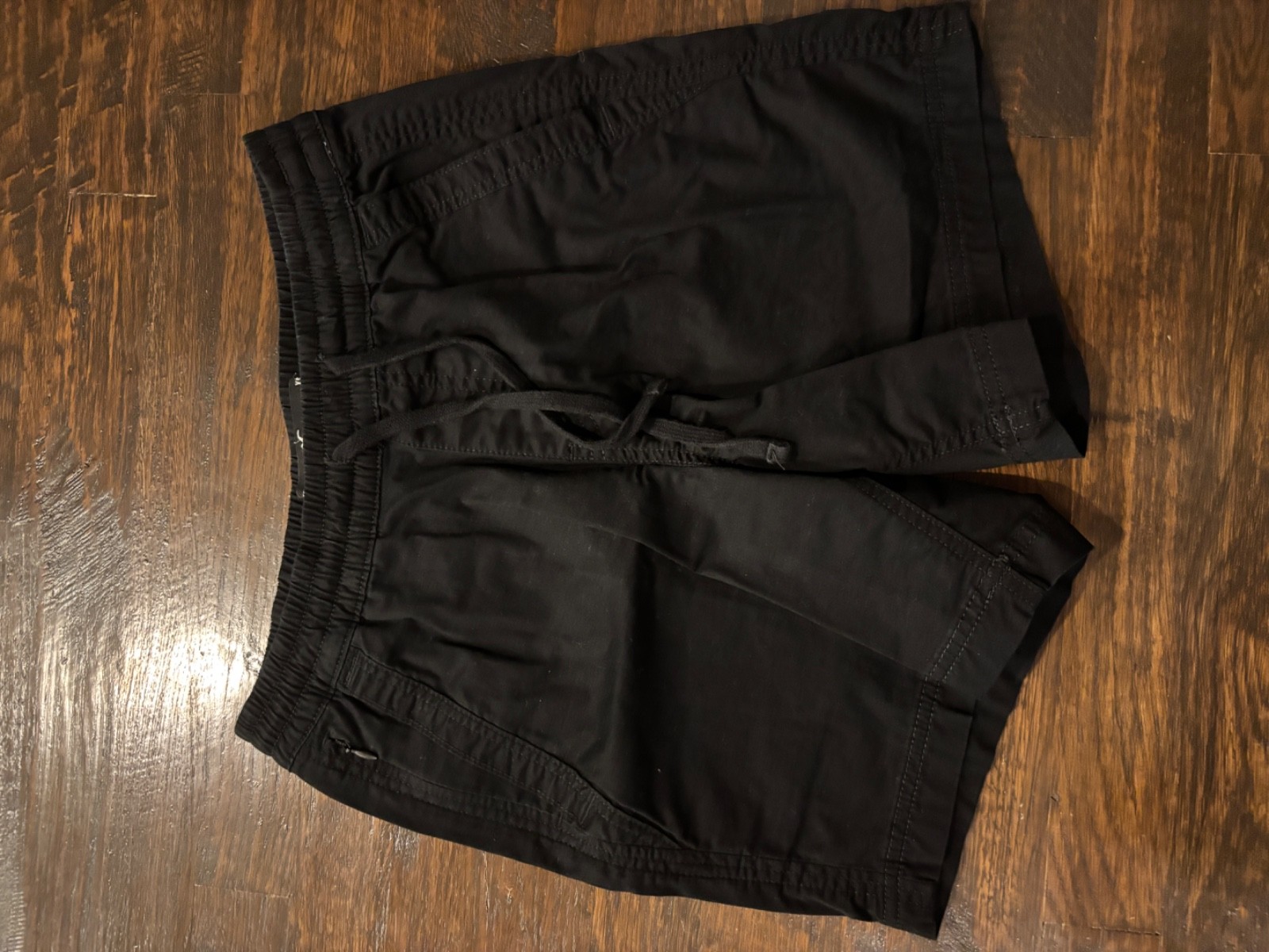 Men’s Black Hollister Jogger Shorts XS