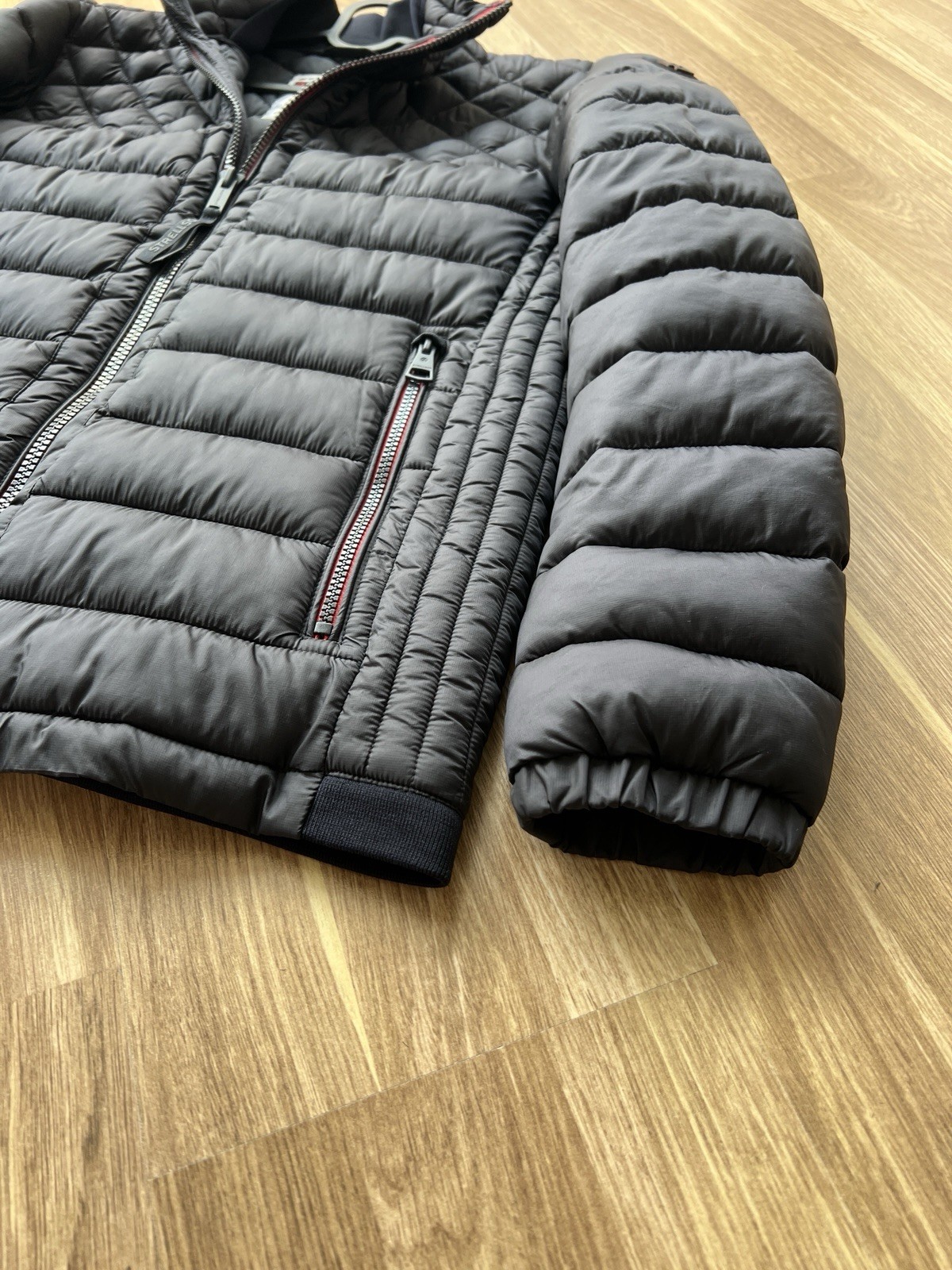 Strellson Men’s Clason 2.0 Fused Quilted Navy Jacket size 48(M-L) RRP $475