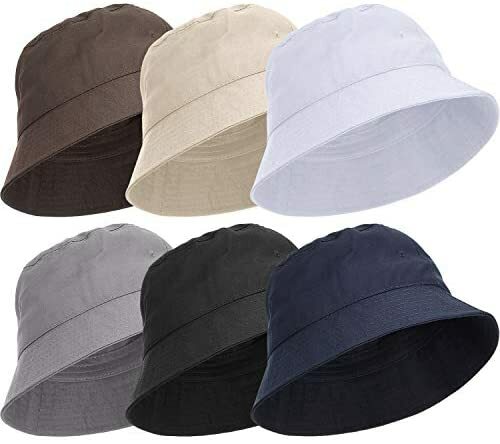 Summer Bucket Hat Cap Cotton Fishing Boonie Brim visor Sun Safari Camping Hats