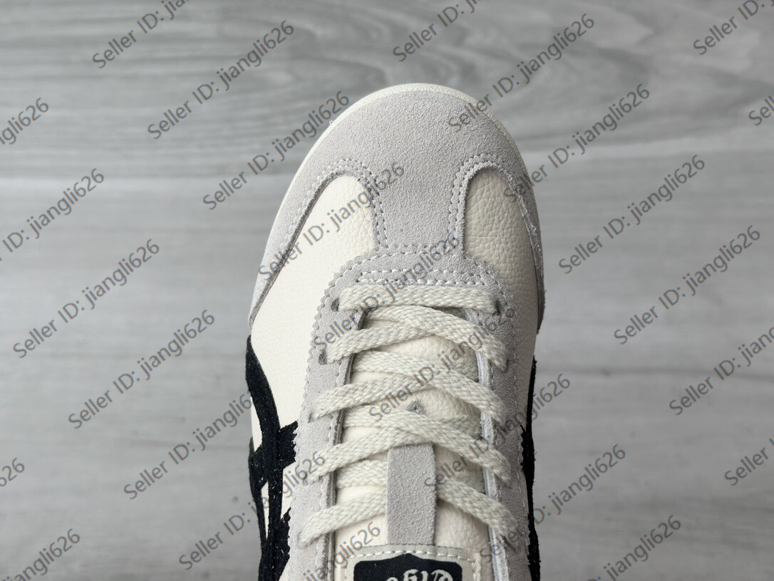 NEW Onitsuka Tiger Mexico 66 Classic Unisex Shoes Birch/Black Vintage Sneakers