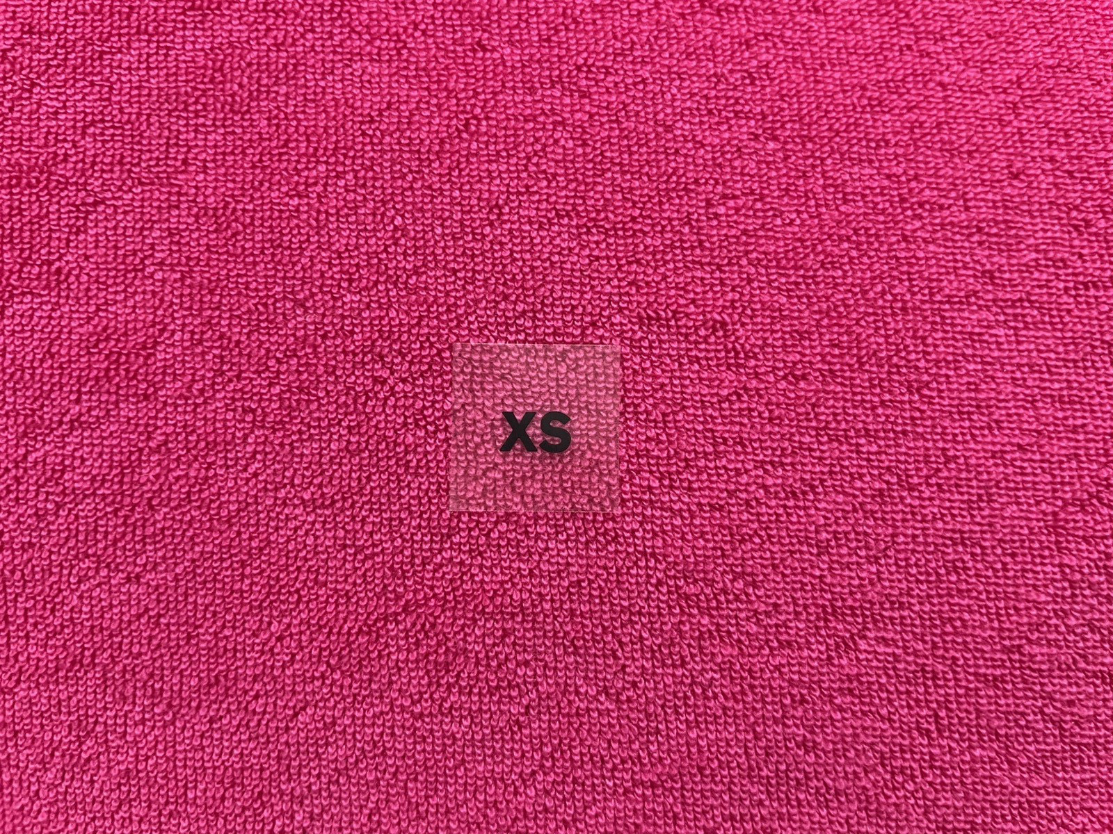NWT – Express Men’s Size XS Bright Pink Terry Cloth Polo Shirt Cotton Blend -New