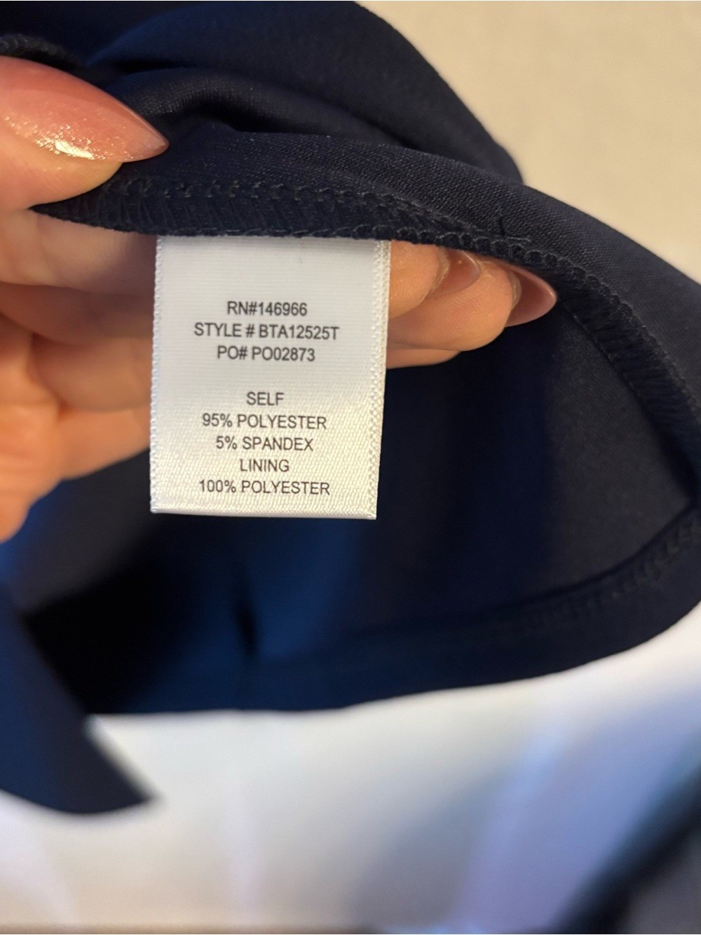 One-Shoulder Teal and Navy Colorblock Dress Sz L