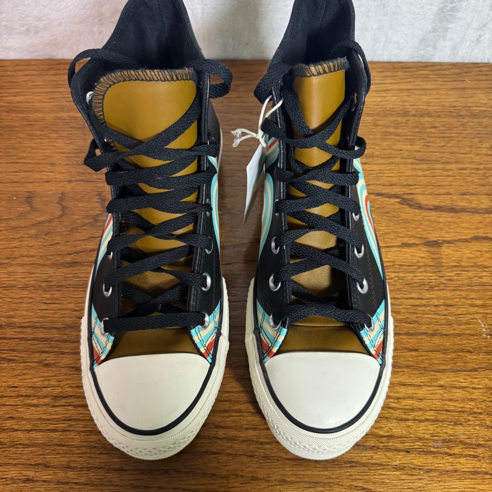 NWT Converse Chuck Taylor All Star Lift Platform High By You Leather W9 M7 Wave
