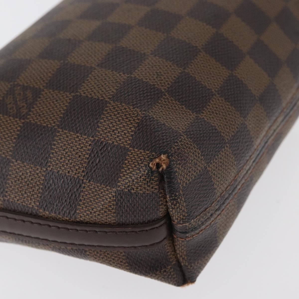 LOUIS VUITTON Damier Ebene Illovo PM Shoulder Bag N51996 LV Auth BA12761