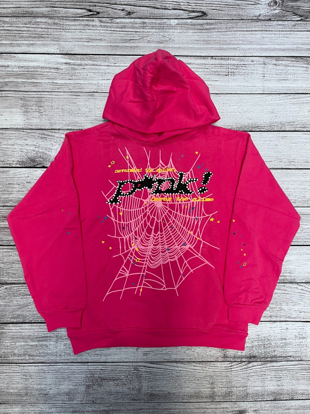 *BRAND NEW* Spider Worldwide “Pink Punk” Hoodie – Ready To Ship🚚💨 (Size XL)