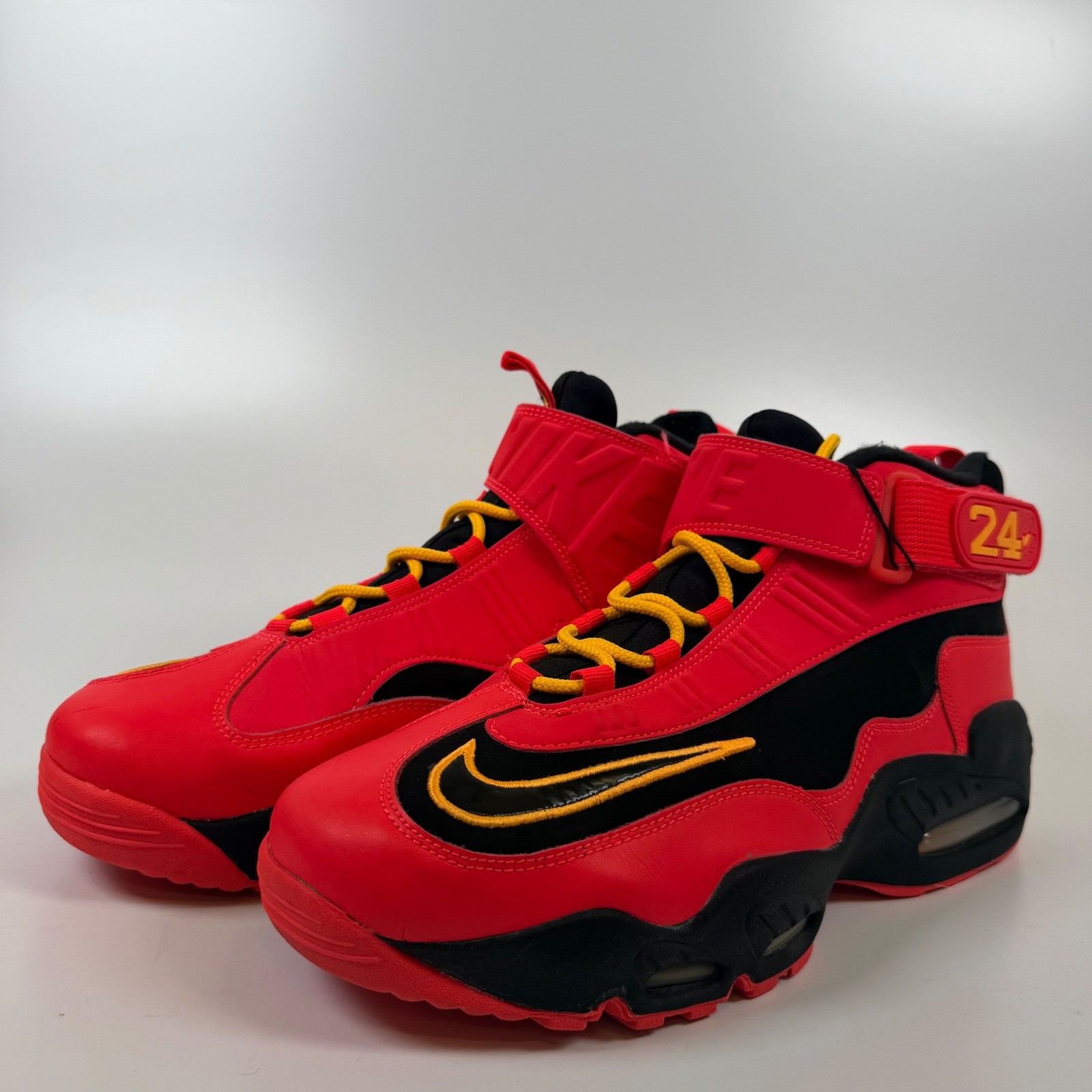 Nike Air Griffey Max 1 Black Laser Crimson Mens Shoes 354912-010 Size 12