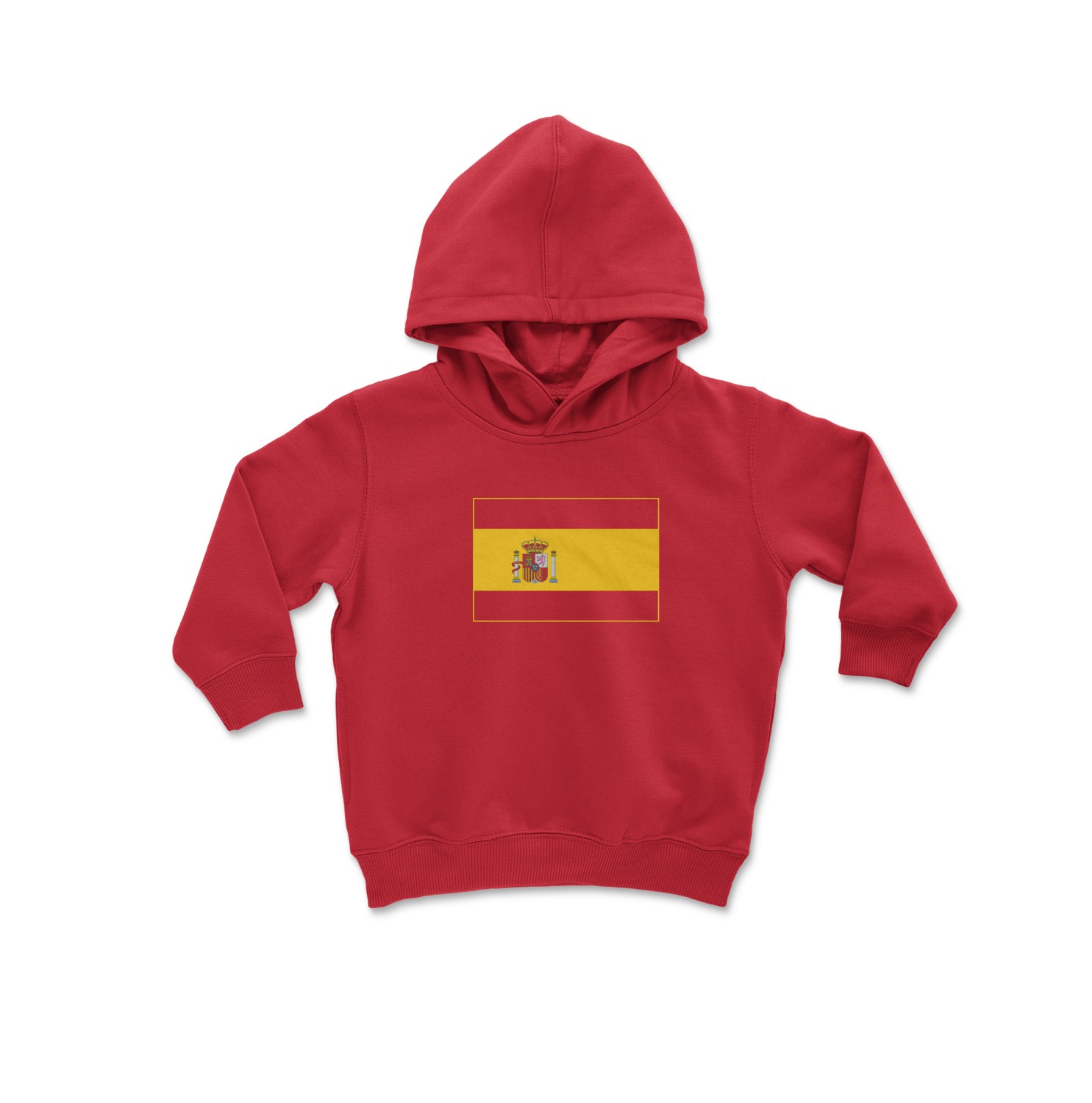 Spain Soccer Pride Olmo 10 Two-Sided Tribute Toddler Hooded Sweatshirt
