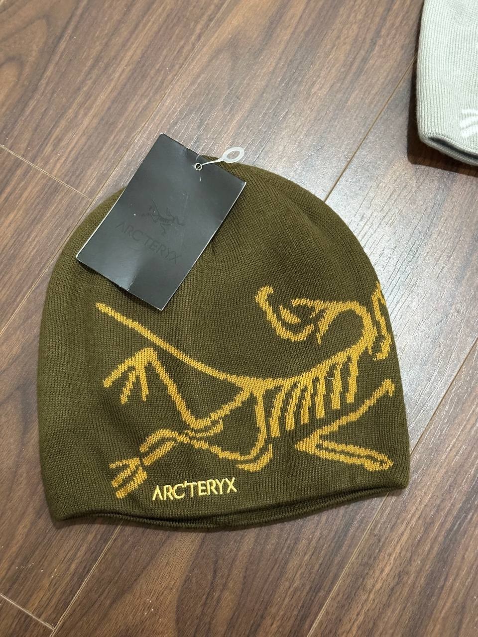 Arc’teryx Bird Graphic Beanie V2 Brown Knit Hat Unisex NWT