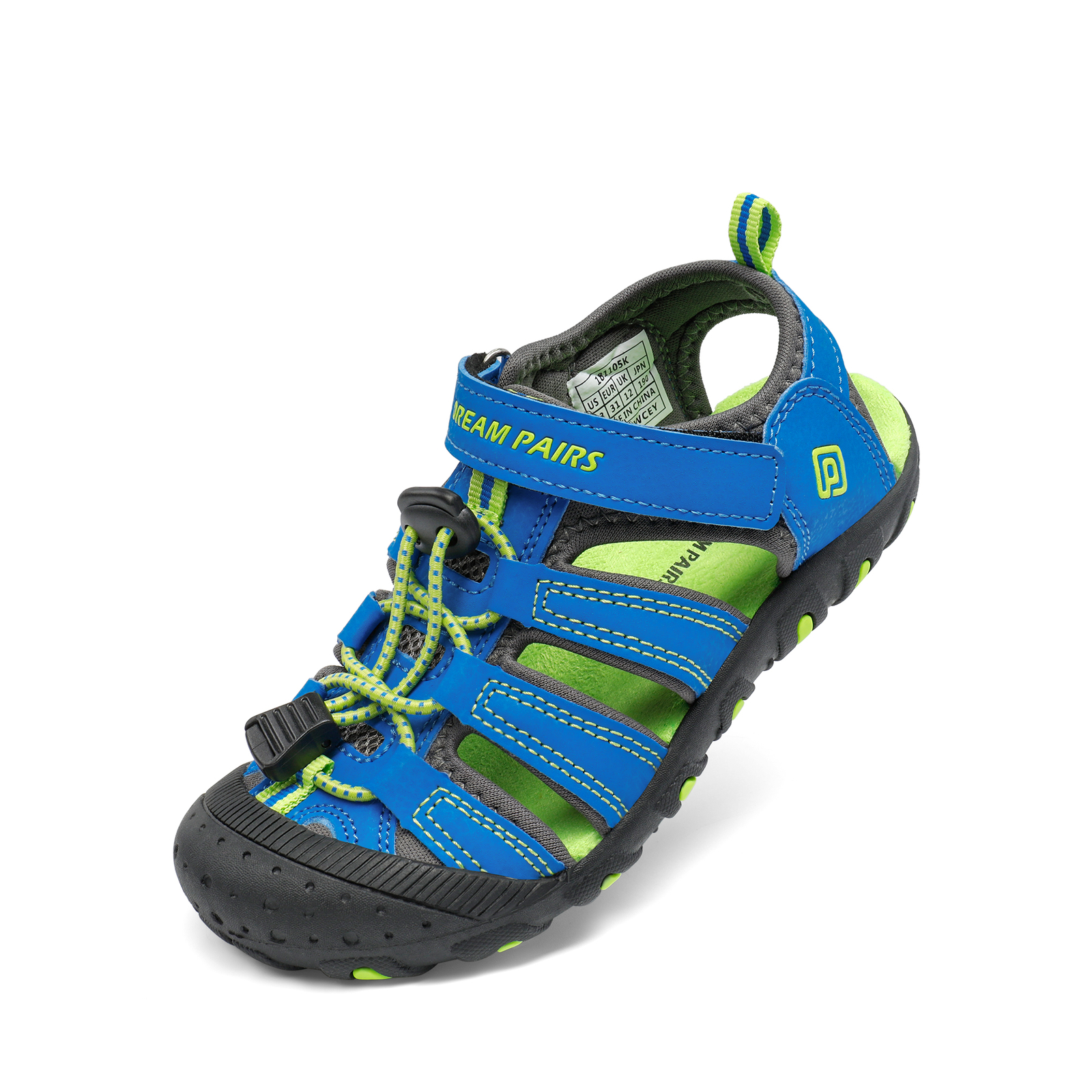 Girls Boys Athletic Sandals Closed Toe Outdoor Indoor Summer Sports Sandals