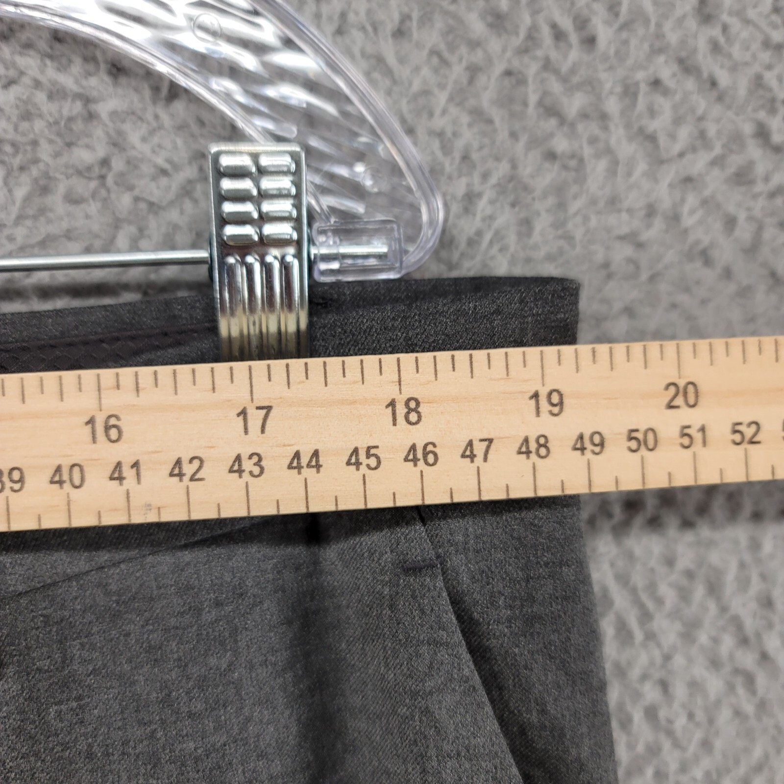 Murano Pants men’s dress pants 38×30 gray ZAC classic fit wardrobe essentials