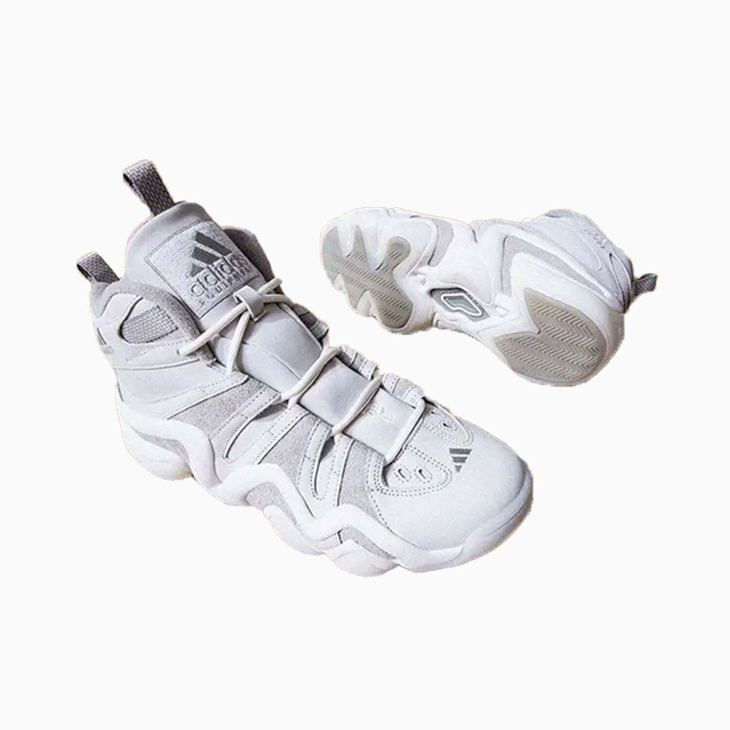 Adidas Crazy 8 Off White Sesame Basketball Sneakers Mesh Leather Shoes