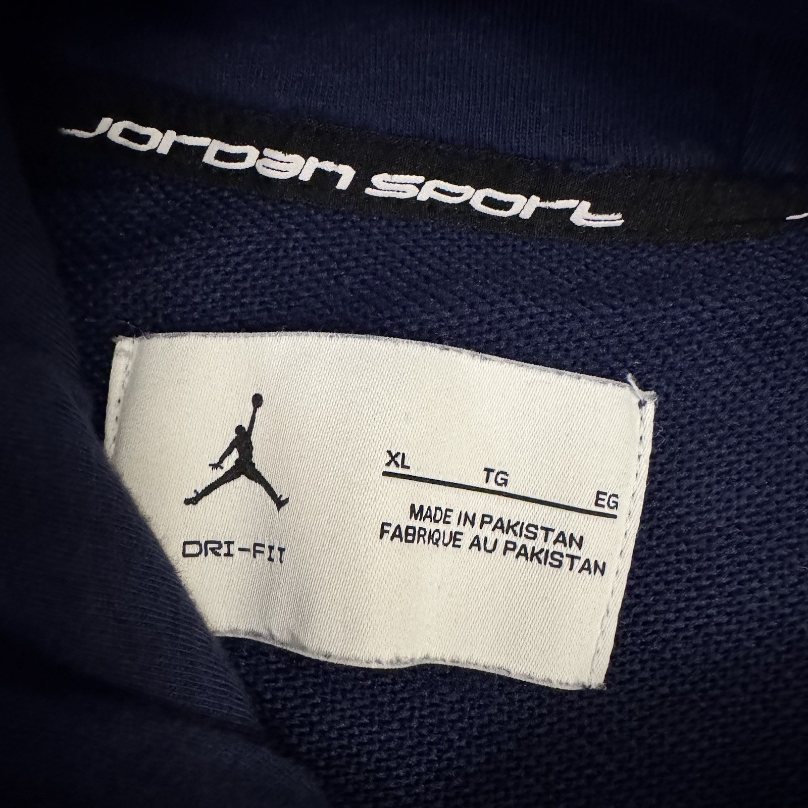 Jordan Hoodie Mens Extra Large Dri-FIT Sleeveless Pullover Warm Up