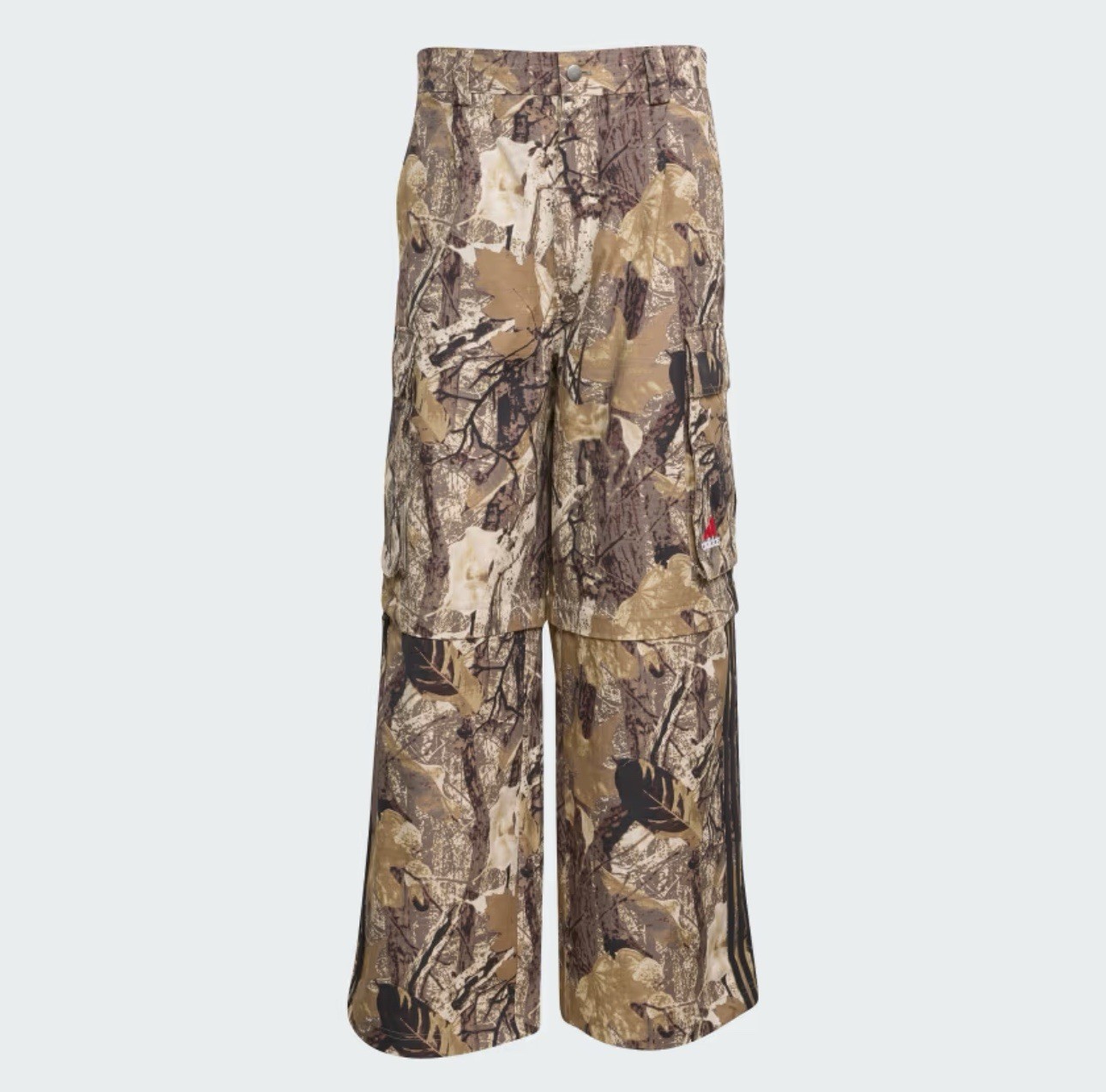 Adidas Originals Camo Cargo Zip-Off Loose-Fit Pants KD6256 Men’s Size 2XL NWT
