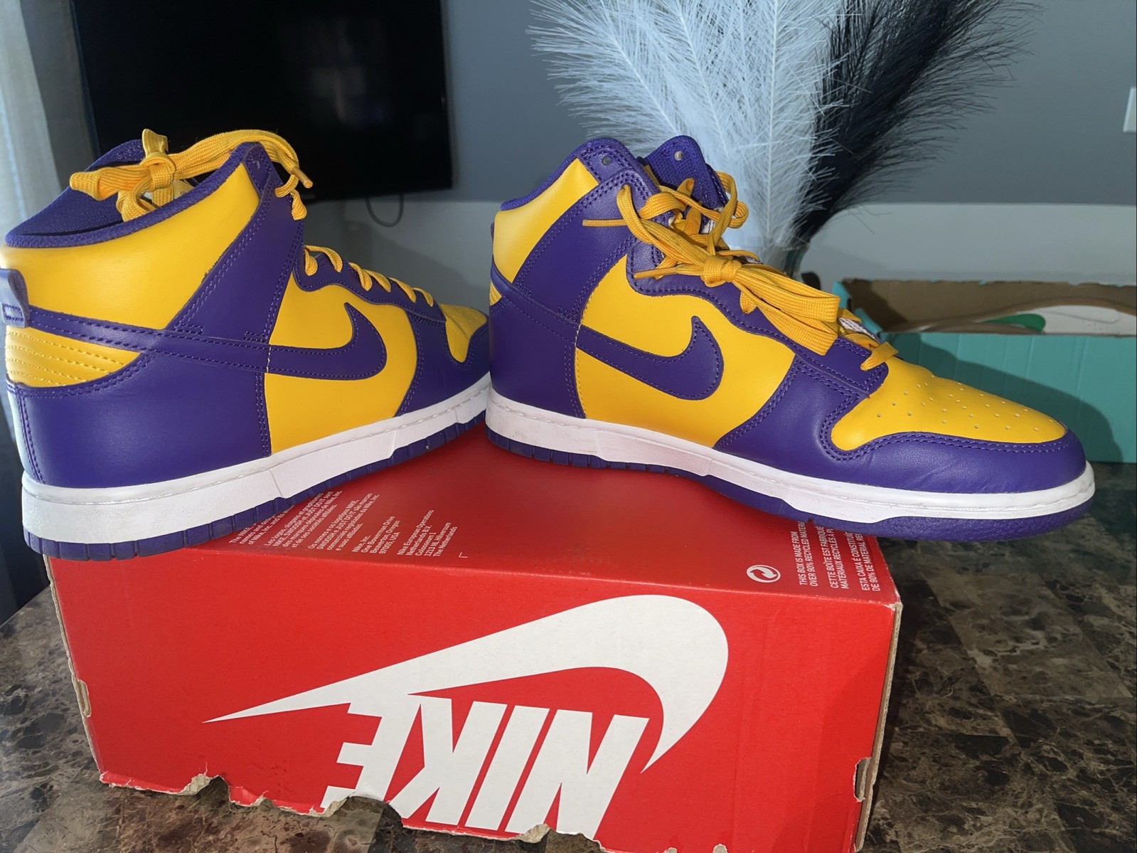 Nike Dunk High Retro ‘Court Purple’ Men Size 10 -11.5 Wmns DD1399-500 Used