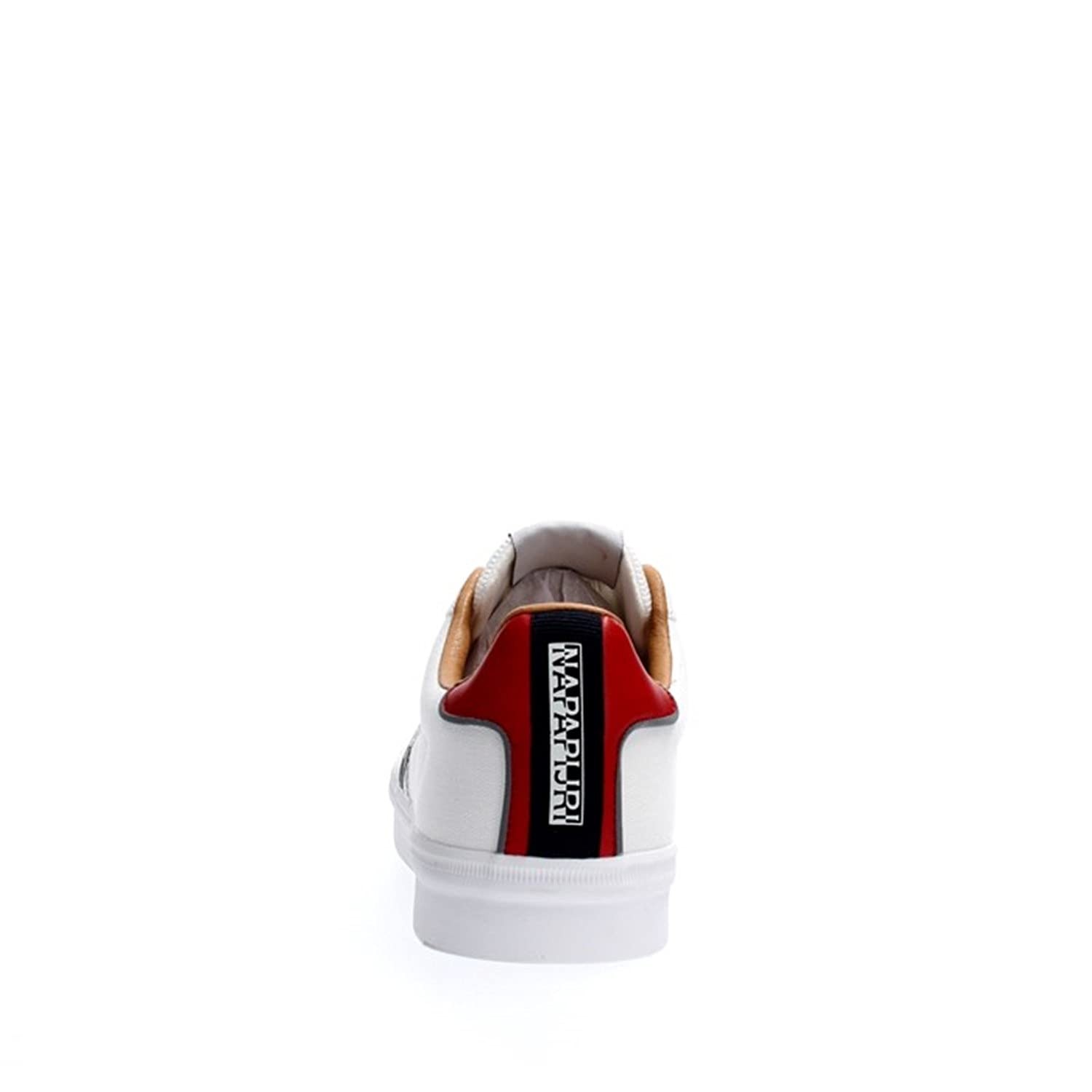 Bianco Polyester Men Sneaker