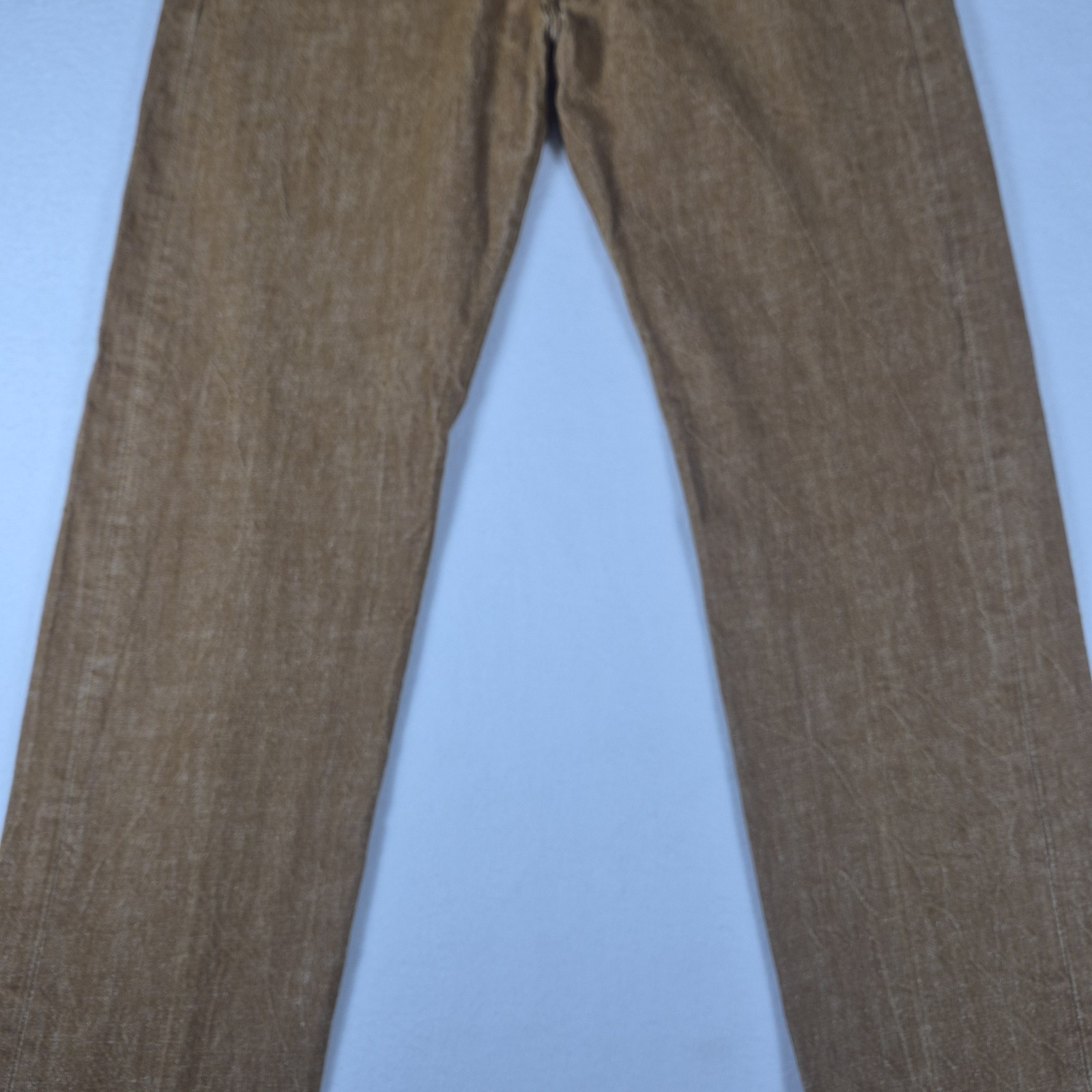 Levi’s 501 Brown Jeans Men’s 36×34 Original Fit Button Fly White Oak Cone Denim