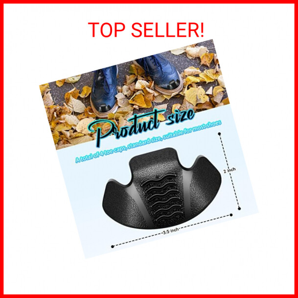 Bencailor Boot Toe Protectors 4 Pieces Boot Guards Work Boot Protector Work Boot