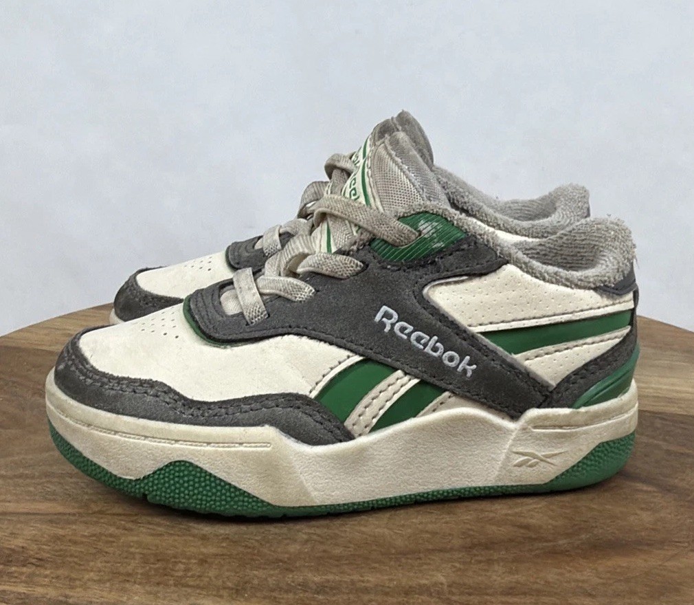 REEBOK BB4000 2 (TD) “LETTERMAN JACKET PACK – GREY GREEN SZ 8K