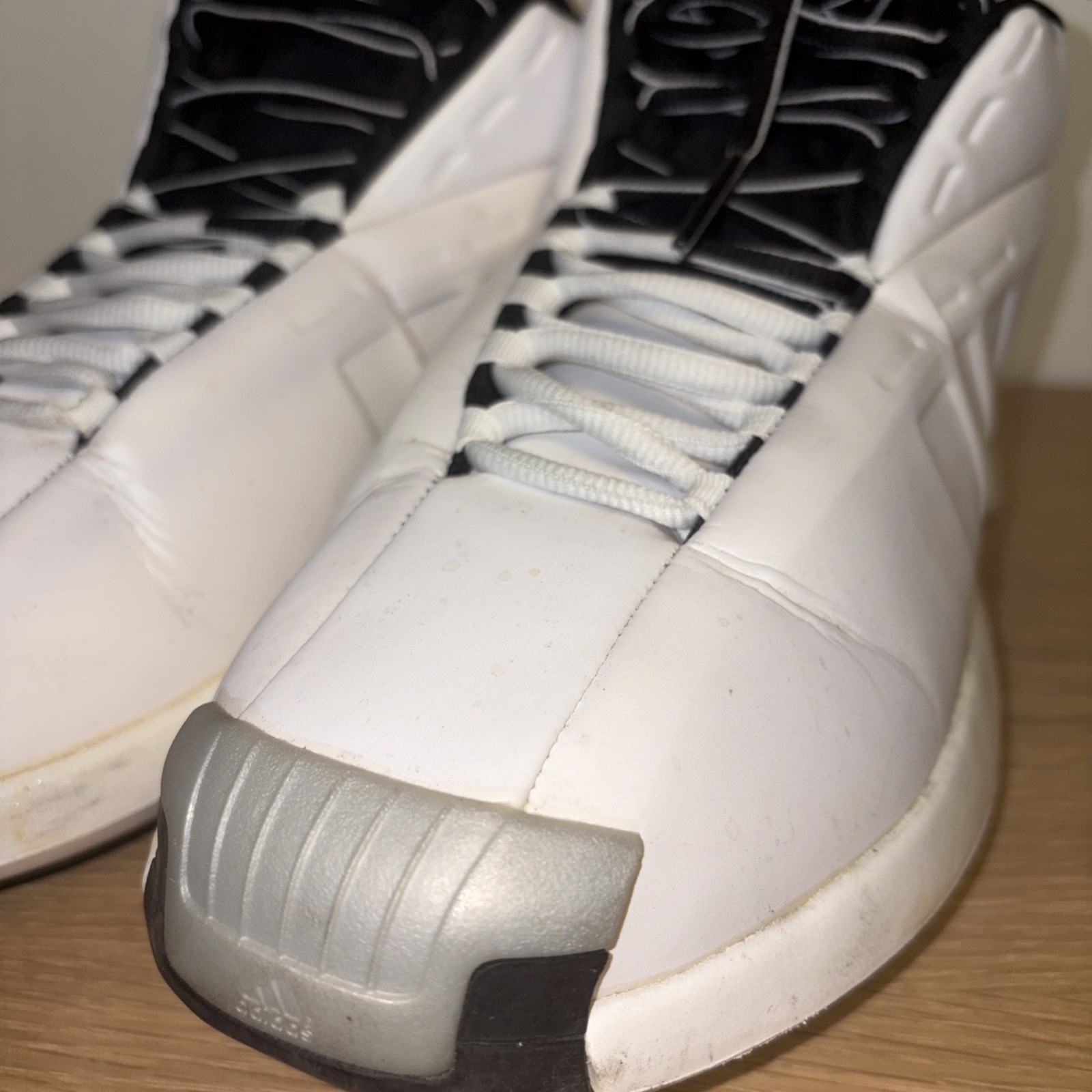 MENS ADIDAS Crazy 1 WHITE KOBE STORMTROOPER Basketball Shoes SIZE 10 2013