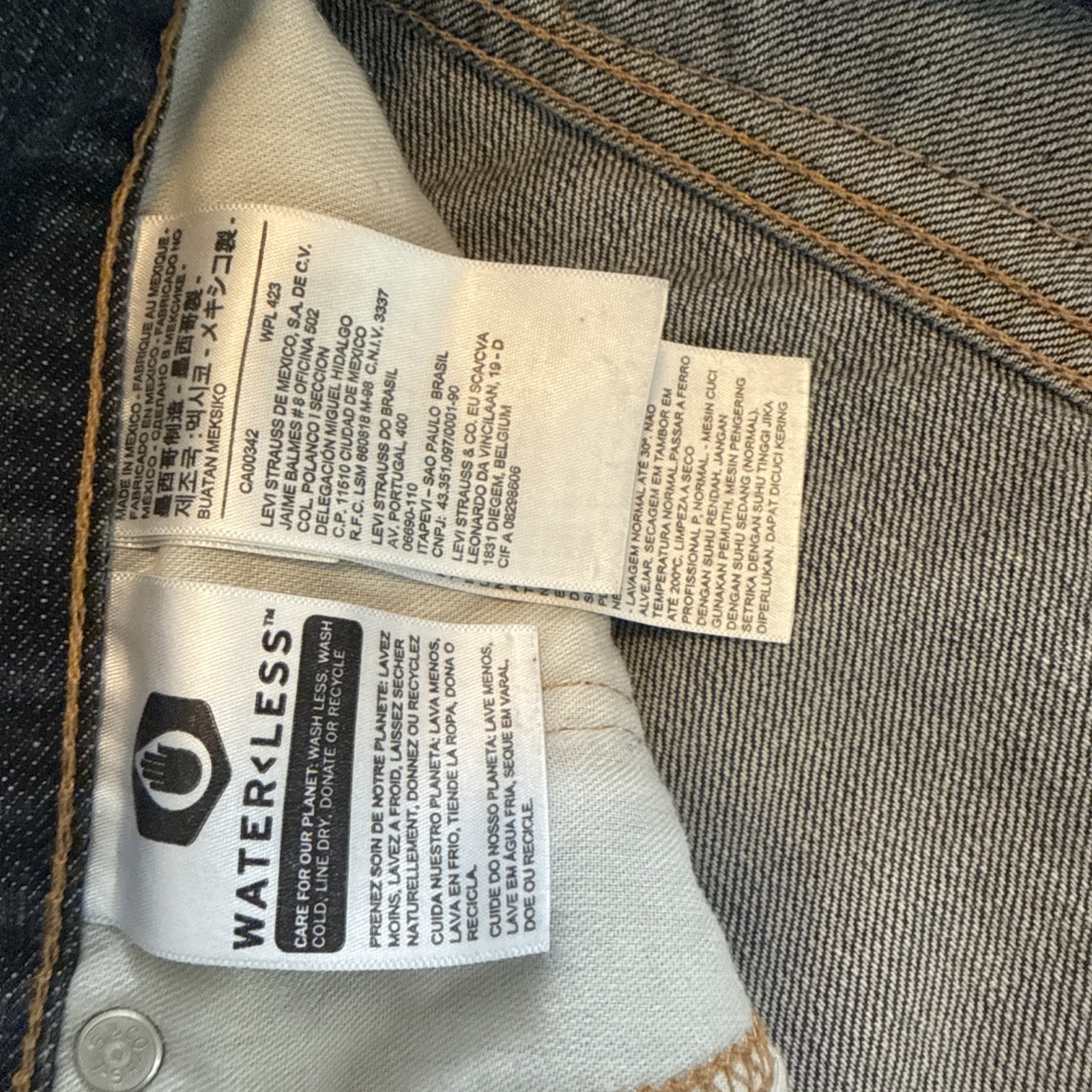 Levi’s 559 Men’s Relaxed Straight Blue Jean 40W-32L