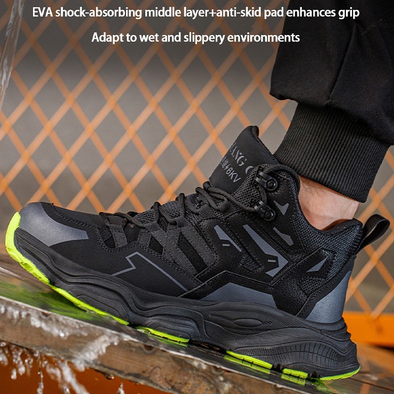 Indestructible Safety Work Shoes Steel Toe Breathable Work shoes Mens’ Sneakers