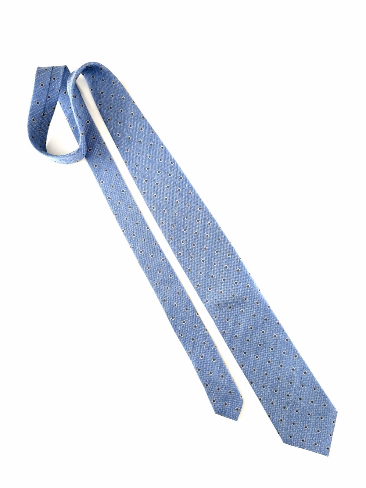 ETON tie. NEW. New Collection. Made In Italy. 53% Linen and 47% Silk. Authentic