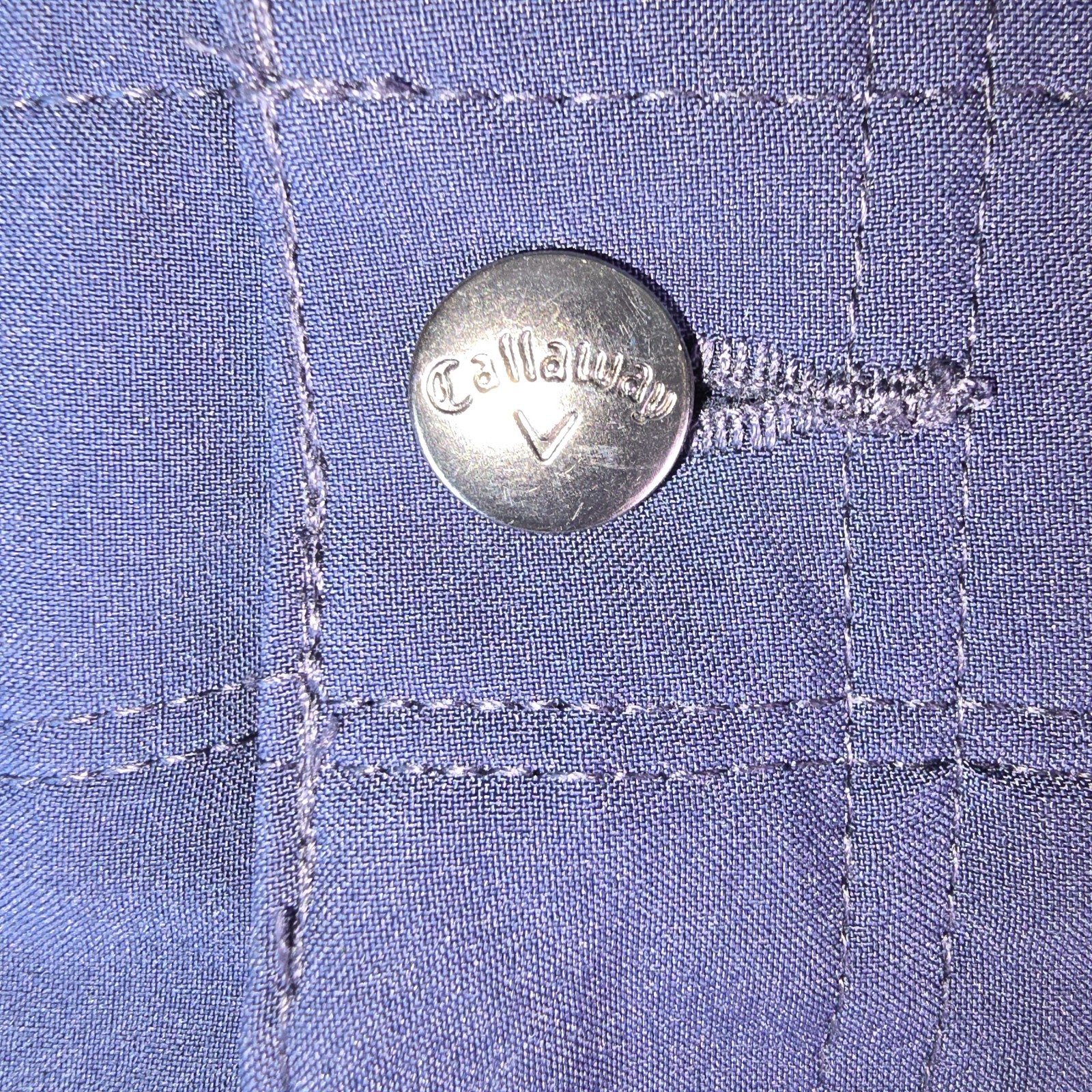 Callaway Golf Shorts Blue Polyester Elastane RN37763 Mens Size 46B