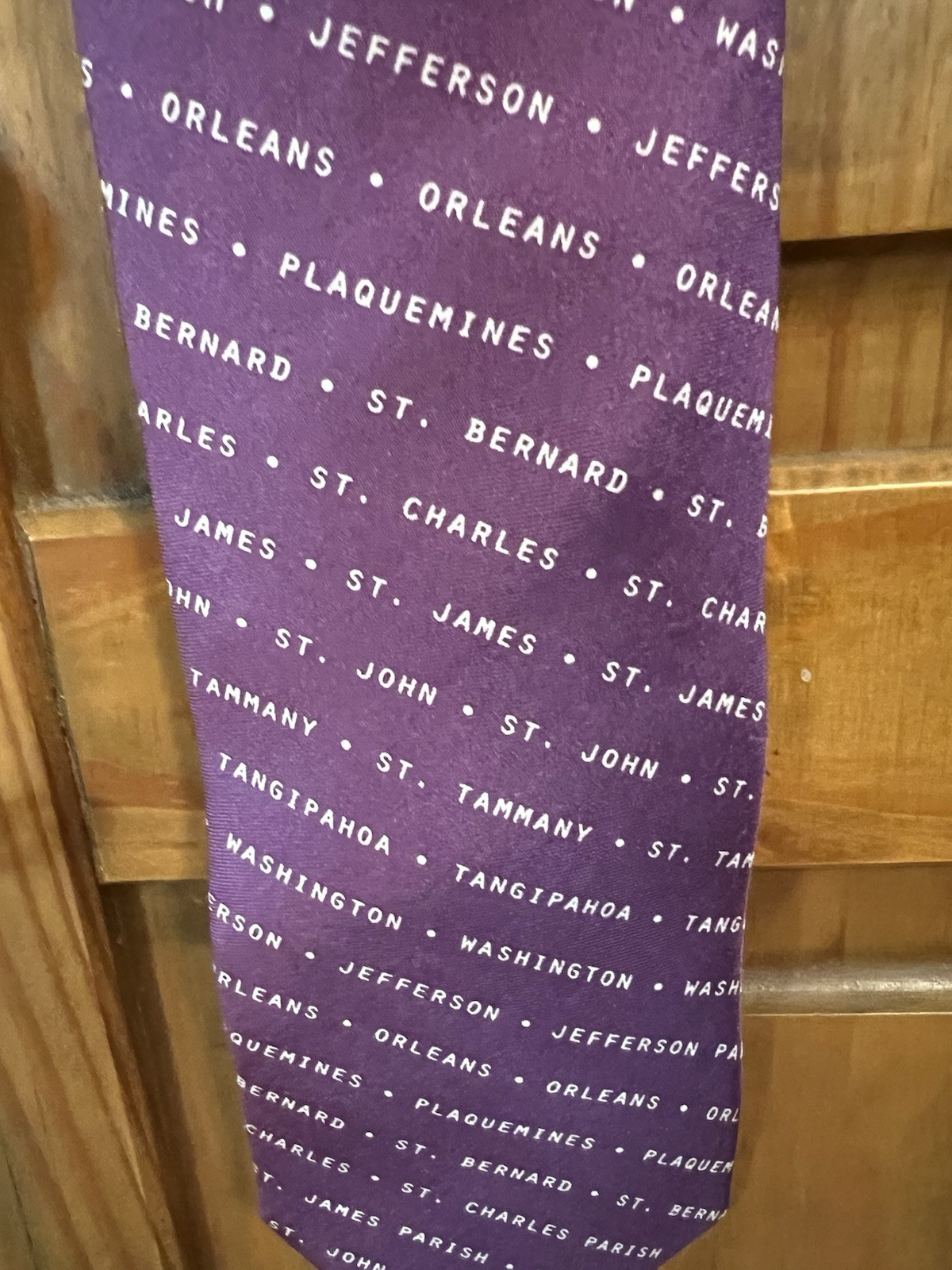 Nola Couture Greater New Orleans Tie 61 X 3.5 Inches!!!