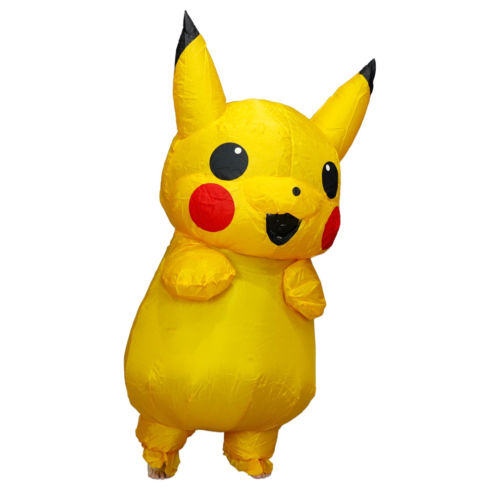 Inflatable Costume Pikachu Mascot Kid/Adult Size Blow Up Cosplay Party Outfit