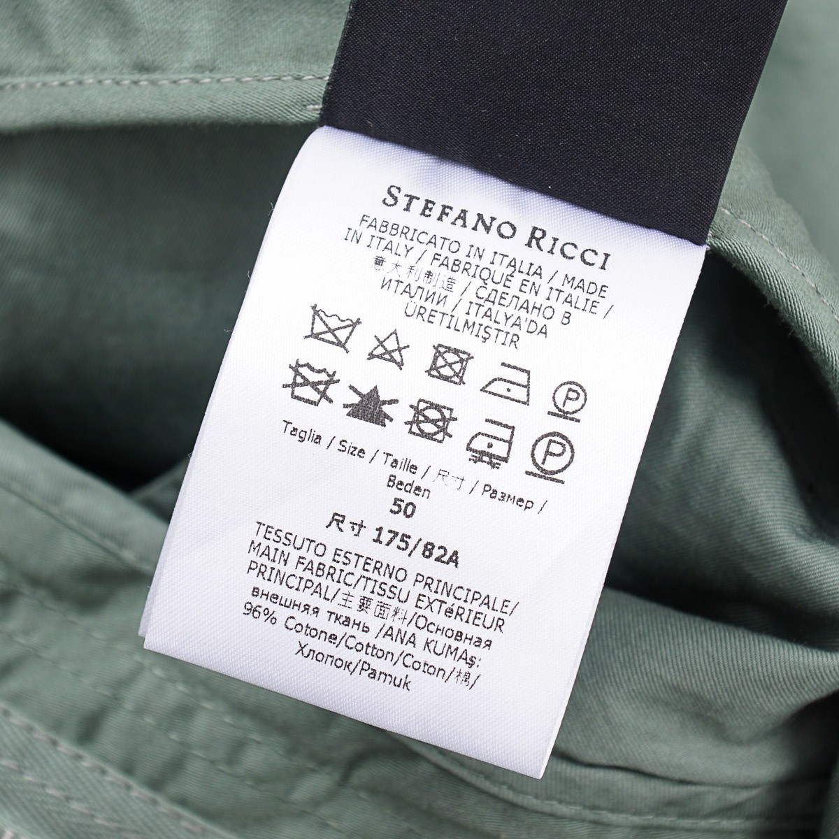 Stefano Ricci Cotton 5-Pocket Pants with Knit Waistband 34 (Eu 50) NWT Jeans
