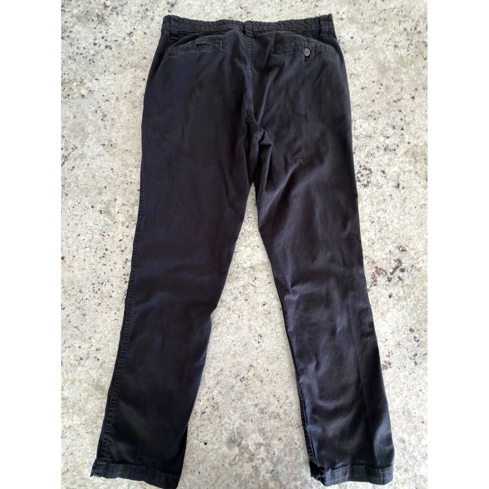 George Slim Fit Black Chino Pants Men’s 32×30