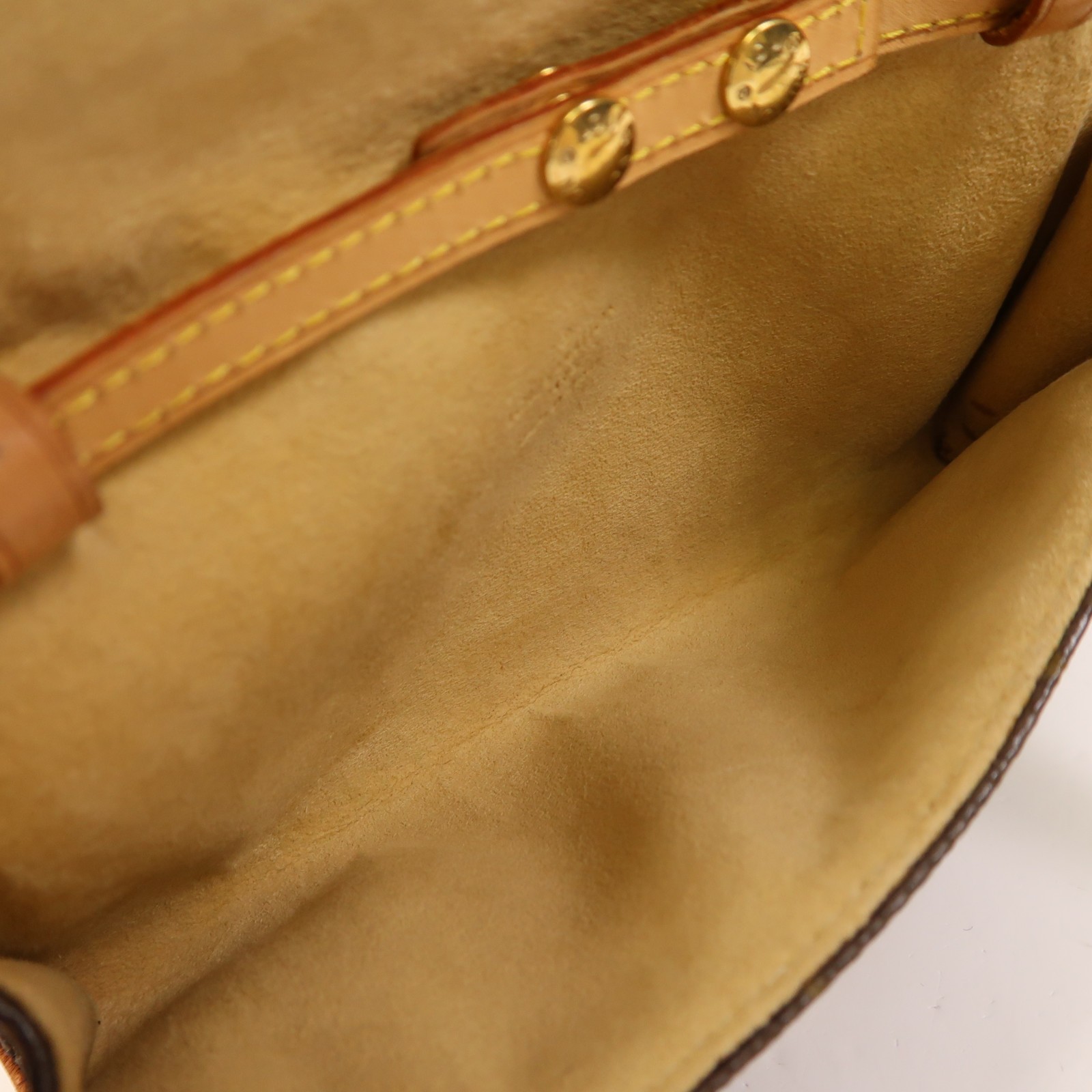 LOUIS VUITTON LV GHW Pochette Florentine Shoulder Bag M51855 Monogram Brown