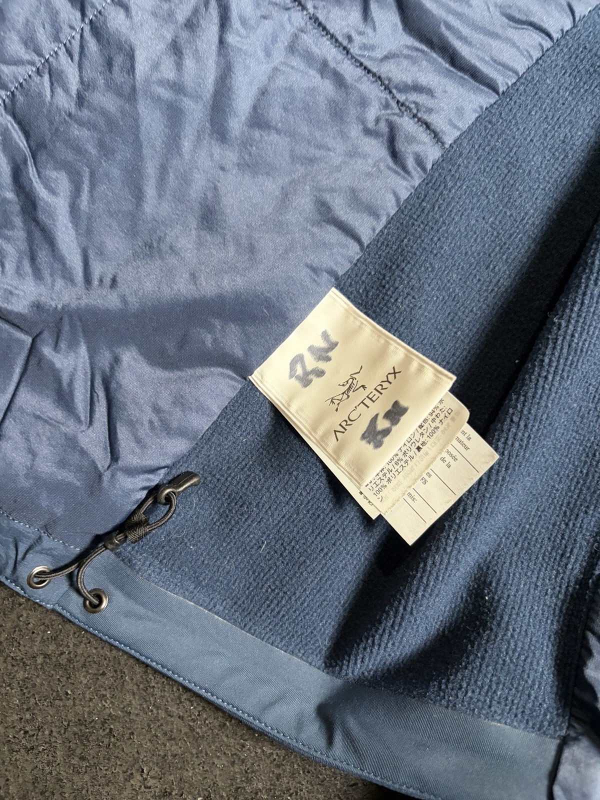 Arc’teryx Atom SL Hoody Womens Medium Full Zip Lightweight Blue Arcteryx Jacket