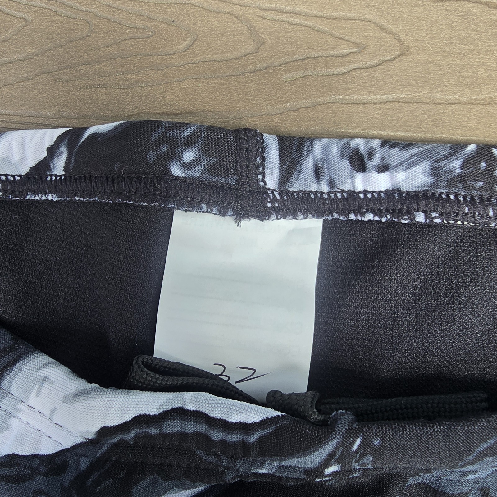 TYR Men’s Durafast Elie Simone Manuel Jammer Black/ Grey Sz 32 New Sample
