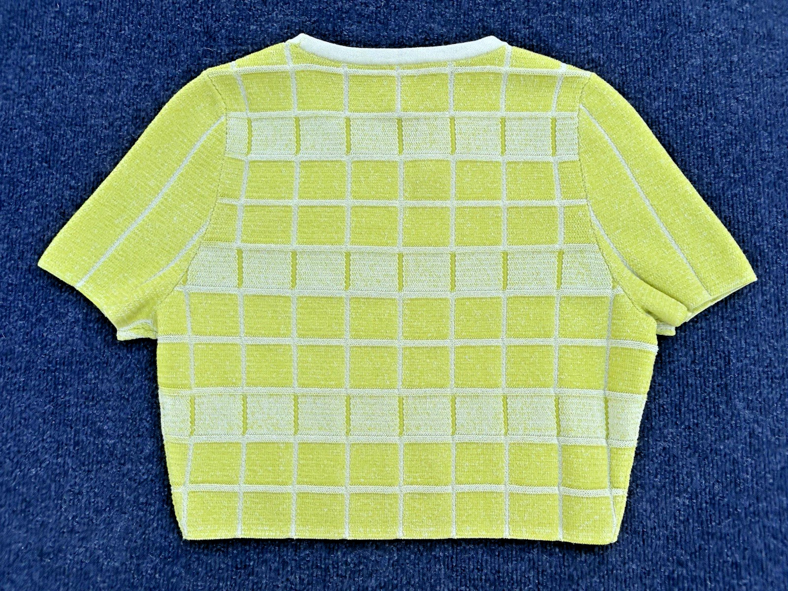 Solid & Striped The Cara Top in Pear & Marshmallow XL