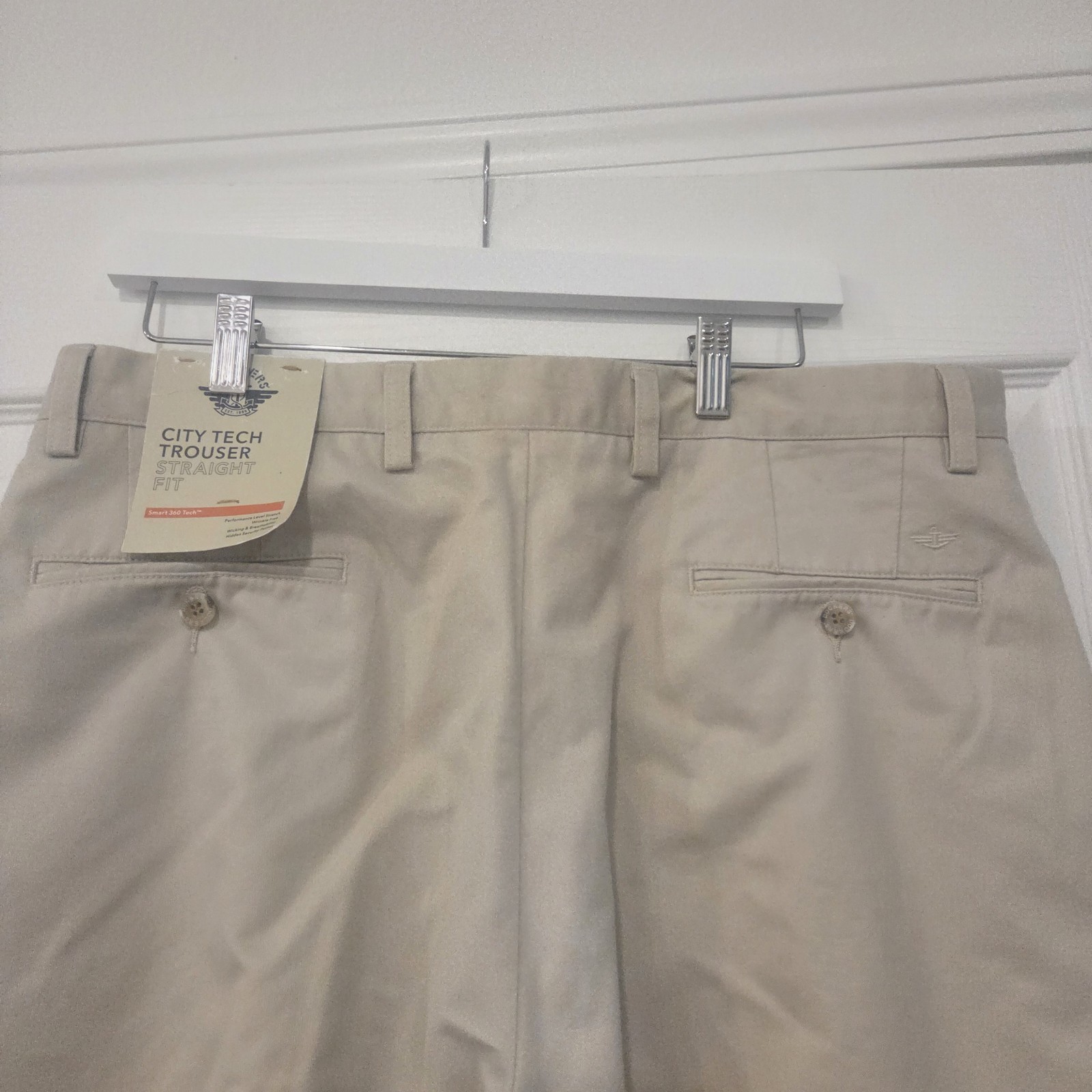 Dockers Mens City Tech Trouser Pant Straight Fit NWT W36 L32