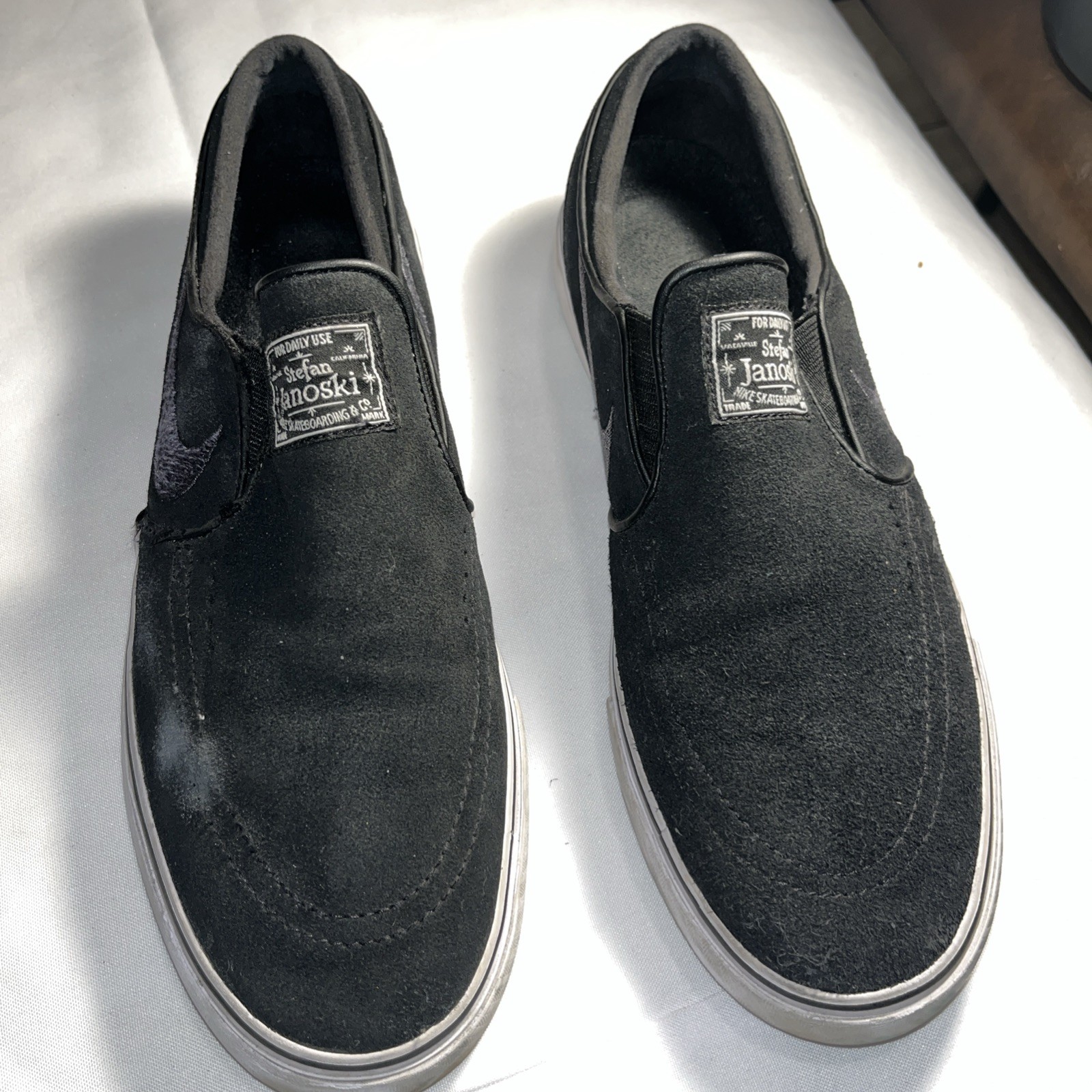 Size 9- Nike Zoom Stefan Janoski+ Slip SB black