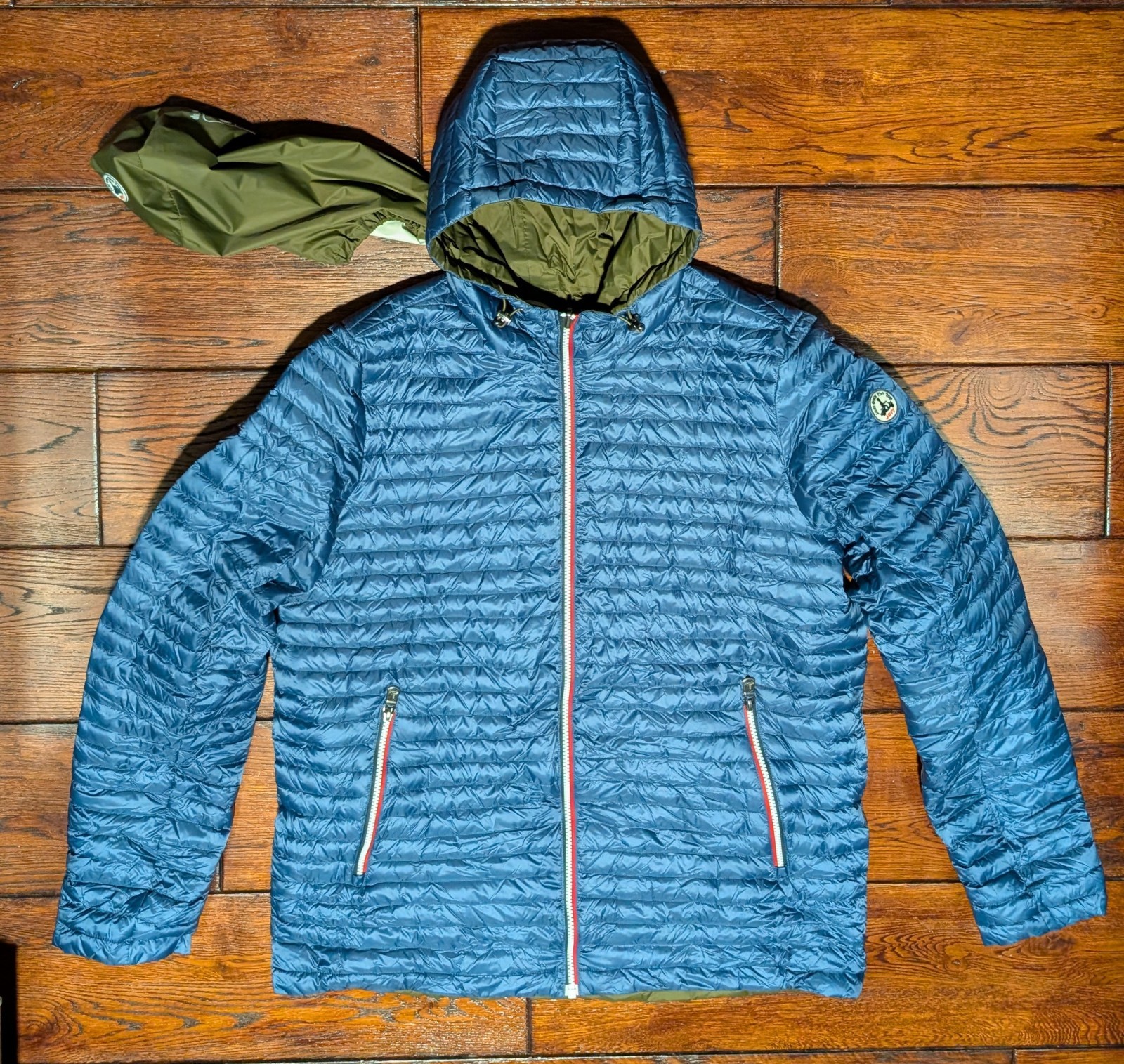 JOTT Just Over The Top Chicago Packable Reversible Hooded Puffer Jacket XXL NWT