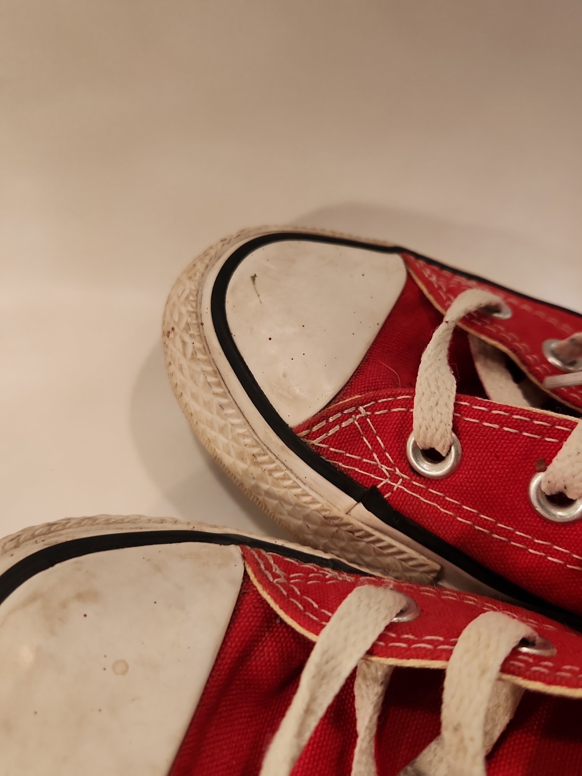 Converse Chuck Taylor All Star Canvas High Top Red Lace-Up Unisex M5/W7